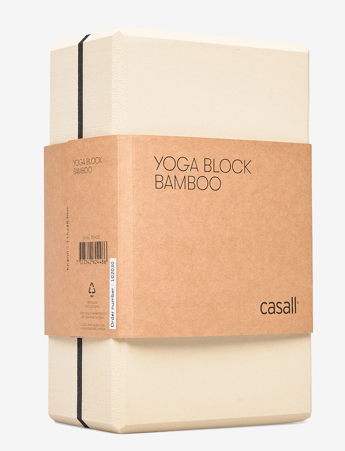Casall Yoga Block Bamboo - Sports Equipment