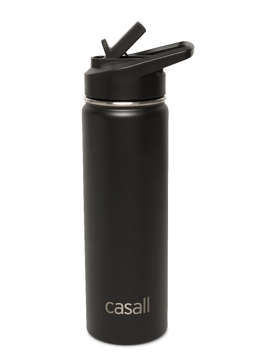 Casall - Hot & Cold Everyday Bottle 0,65L - black - 0