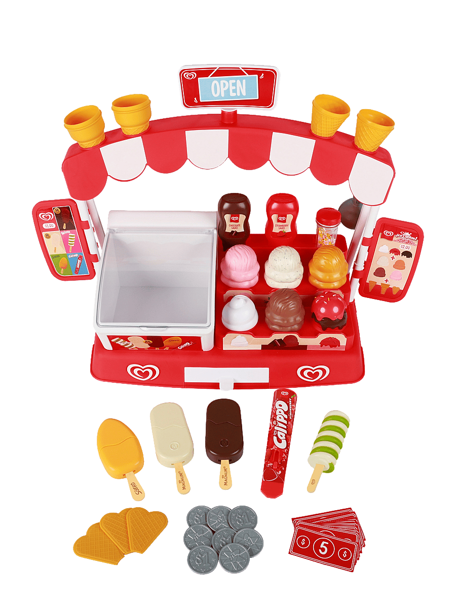 Casdon - CASDON ICE CREAM PARLOUR PLAYSET - legetøjskøbmandsboder - multi coloured - 1