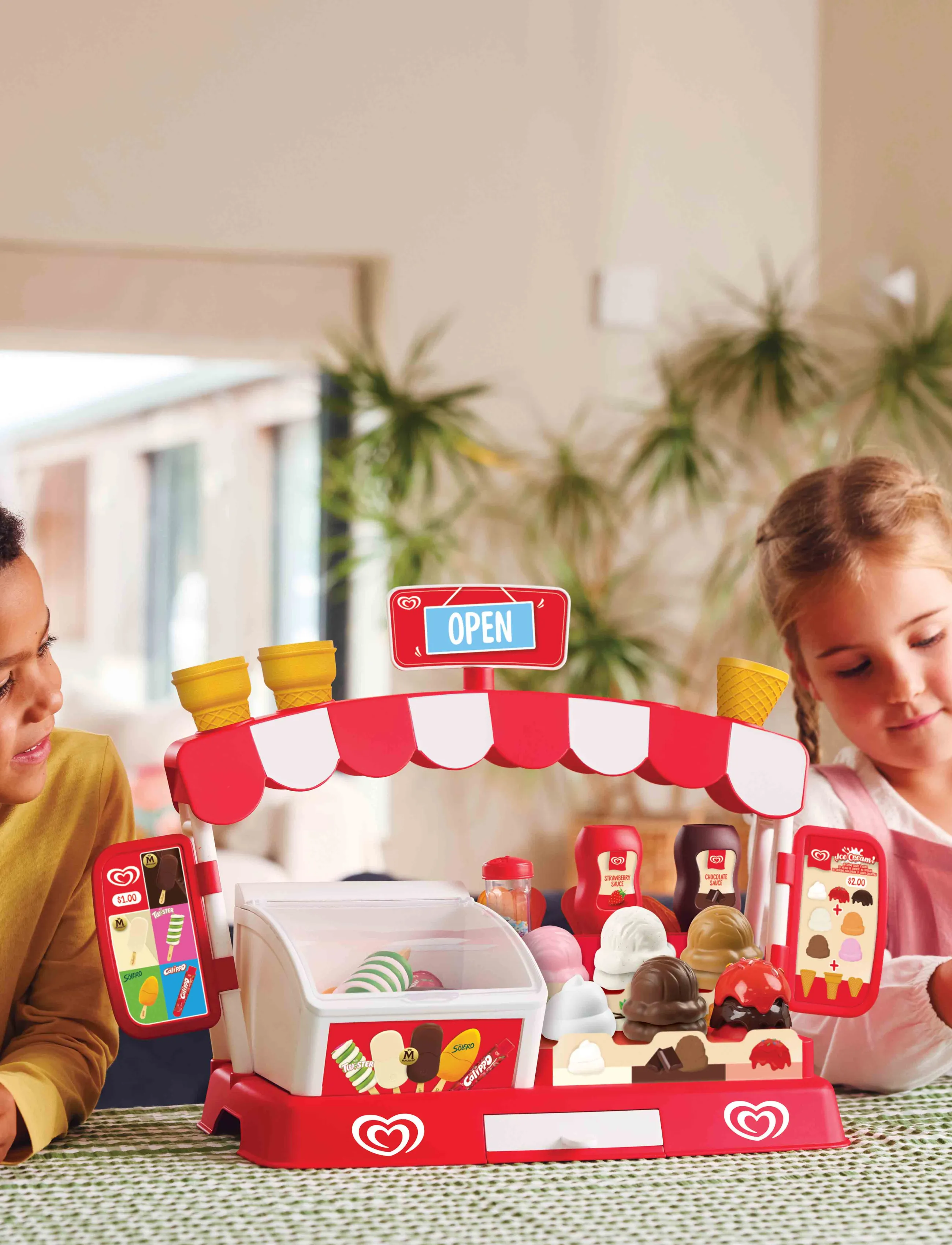 Casdon - CASDON ICE CREAM PARLOUR PLAYSET - legetøjskøbmandsboder - multi coloured - 0