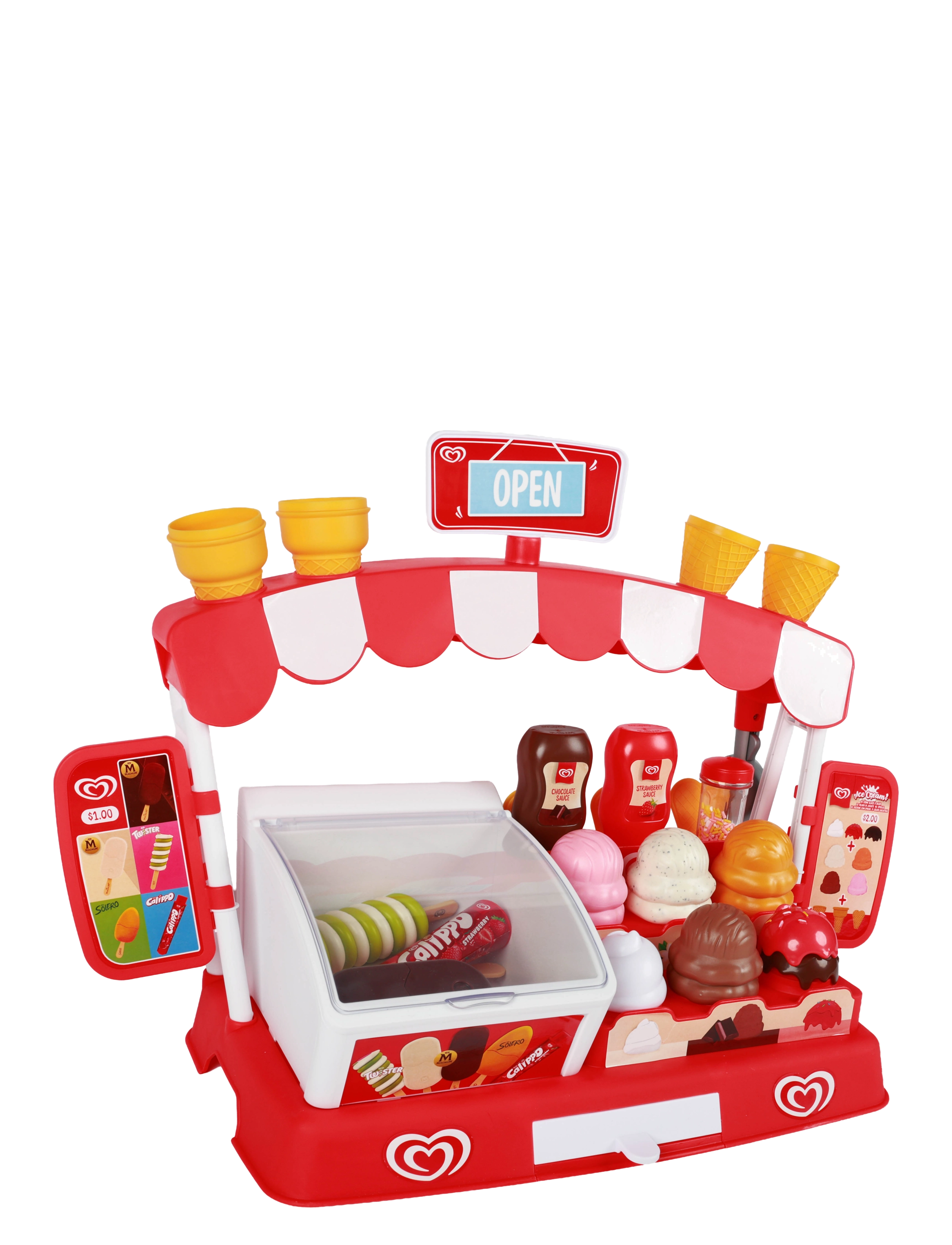 Casdon - CASDON ICE CREAM PARLOUR PLAYSET - legetøjskøbmandsboder - multi coloured - 3