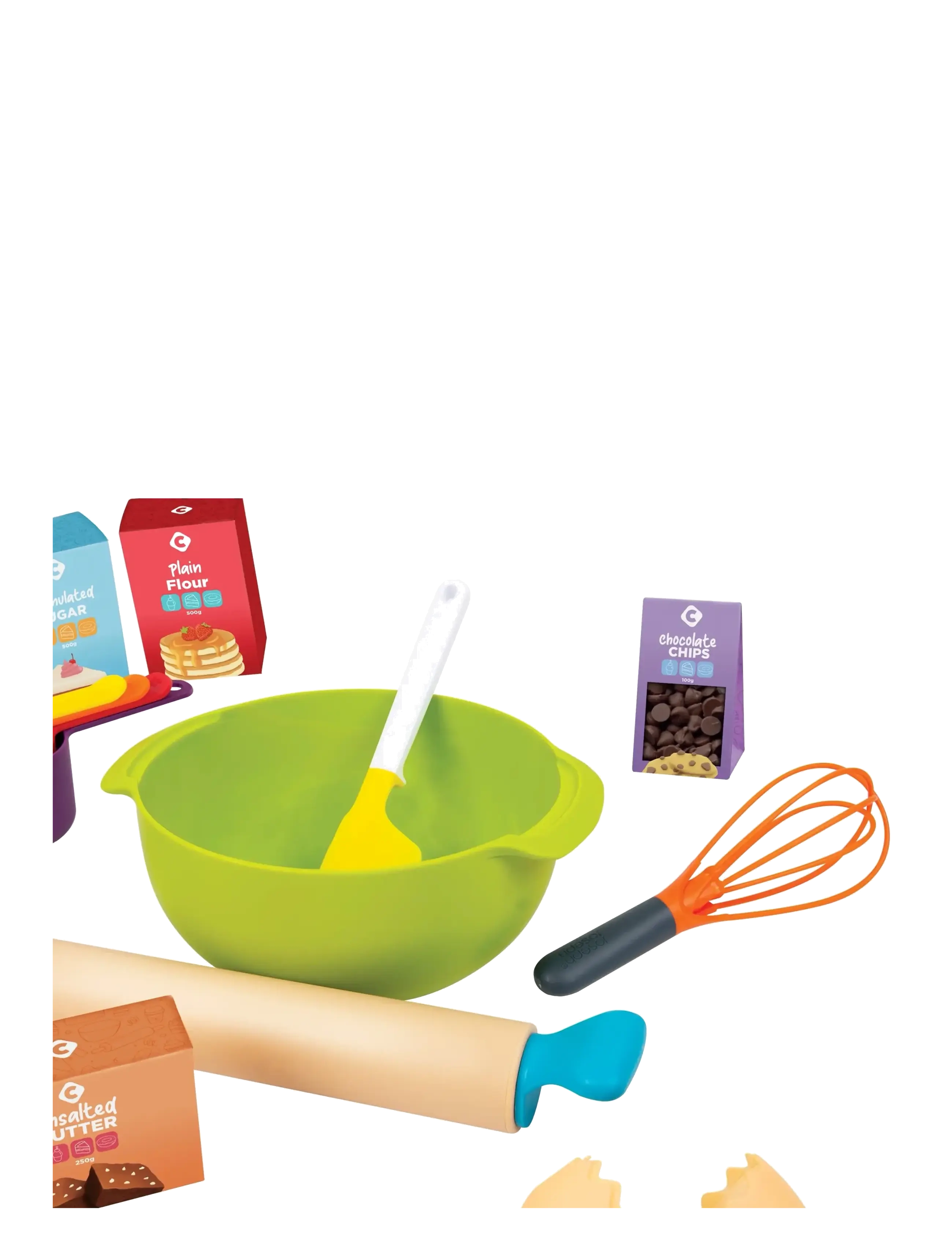 Casdon CASDON BAKE BAKTILLBEHÖRSSET - Tillbehör till leksakskök - MULTI COLOURED / beige