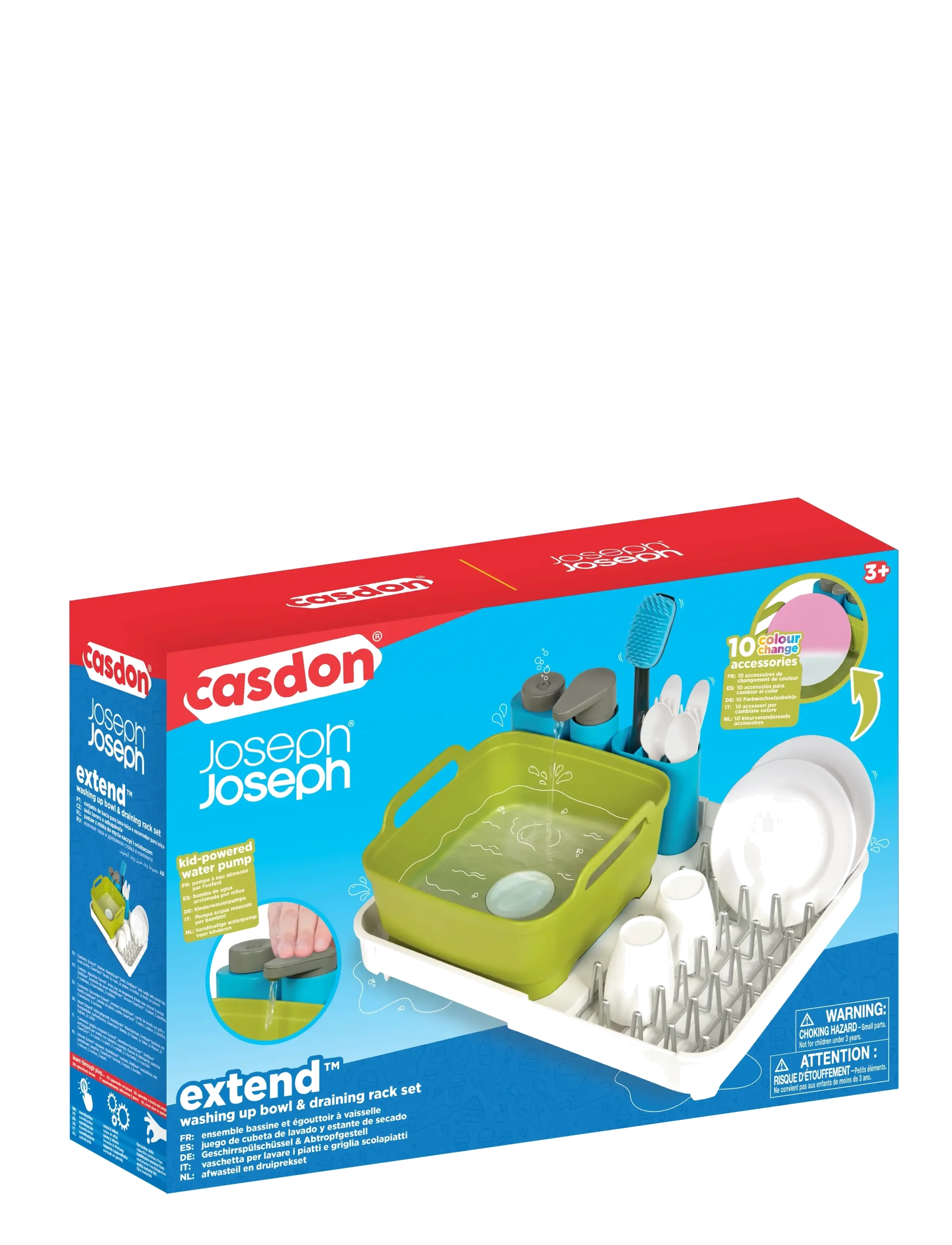 Casdon - CASDON EXTEND -LEKDISKBÄNK - tillbehör till leksakskök - multi coloured - 2