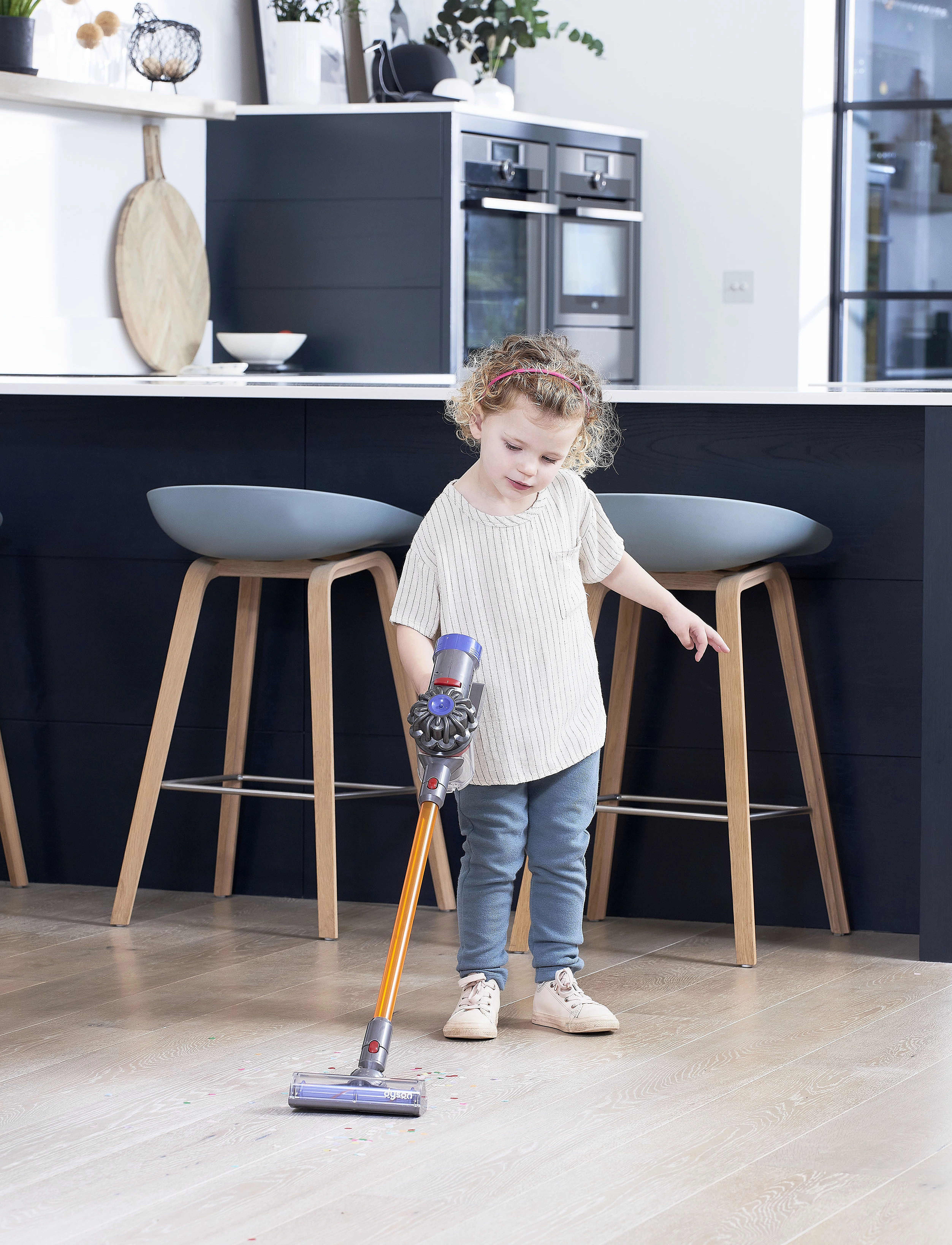 Casdon Dyson Cordless Play Vacuum Cleaner, Børn, Toy Tools, Multi/mønstret, Str: ONE SIZE