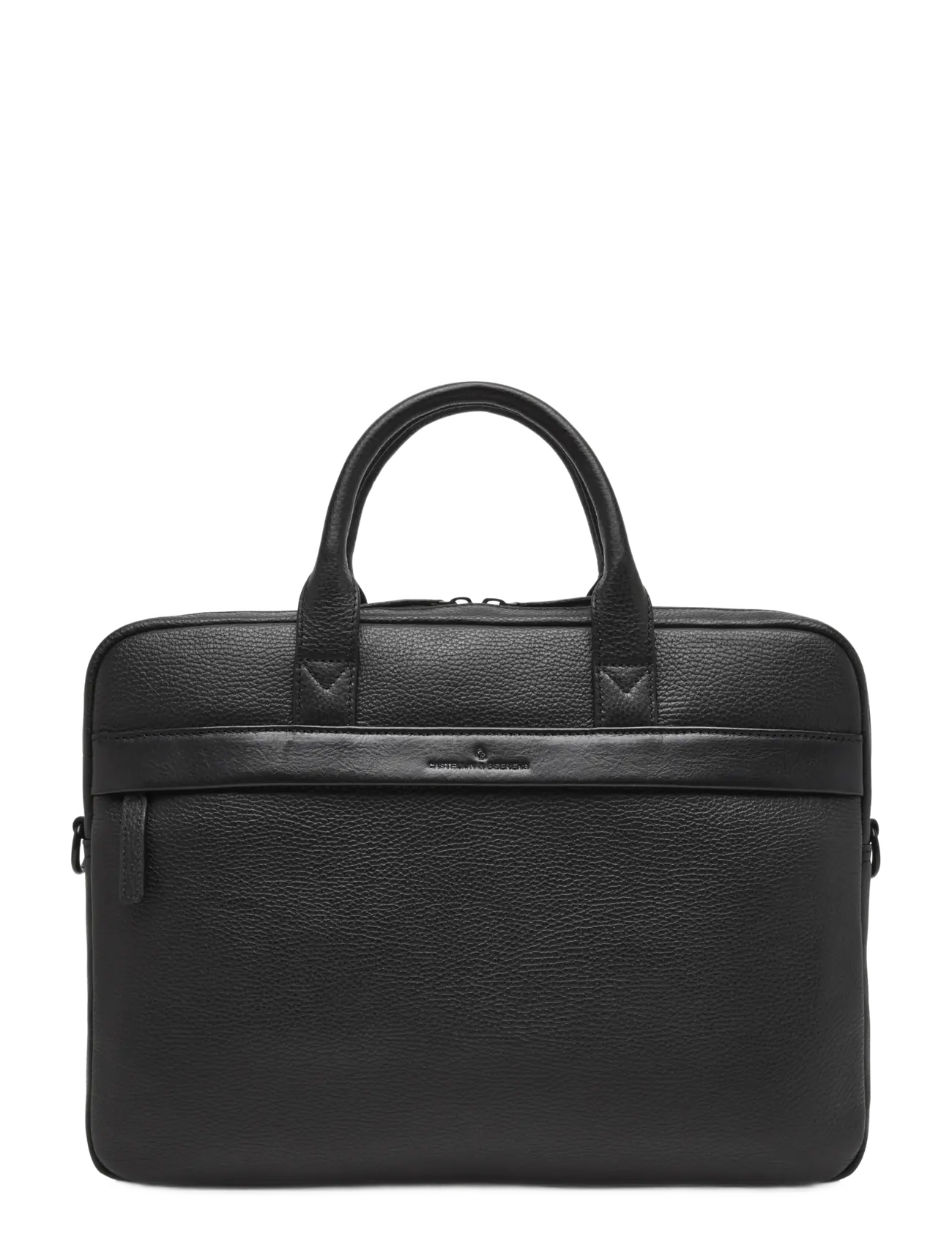 Castelijn & Beerens Chris Laptop Bag 15.6", Mænd, Laptop Dokumentmappe, Sort, Str: 41X8X30CM