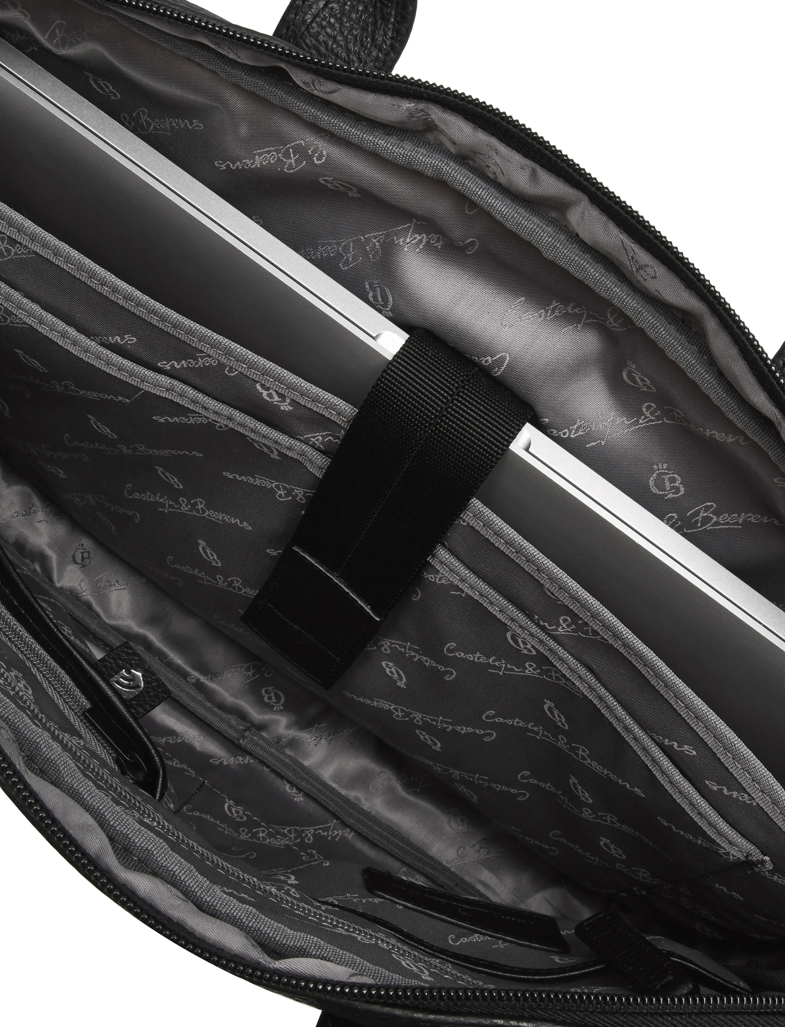 Castelijn & Beerens - CHRIS Laptop Bag 15.6" - computertasker - black - 3