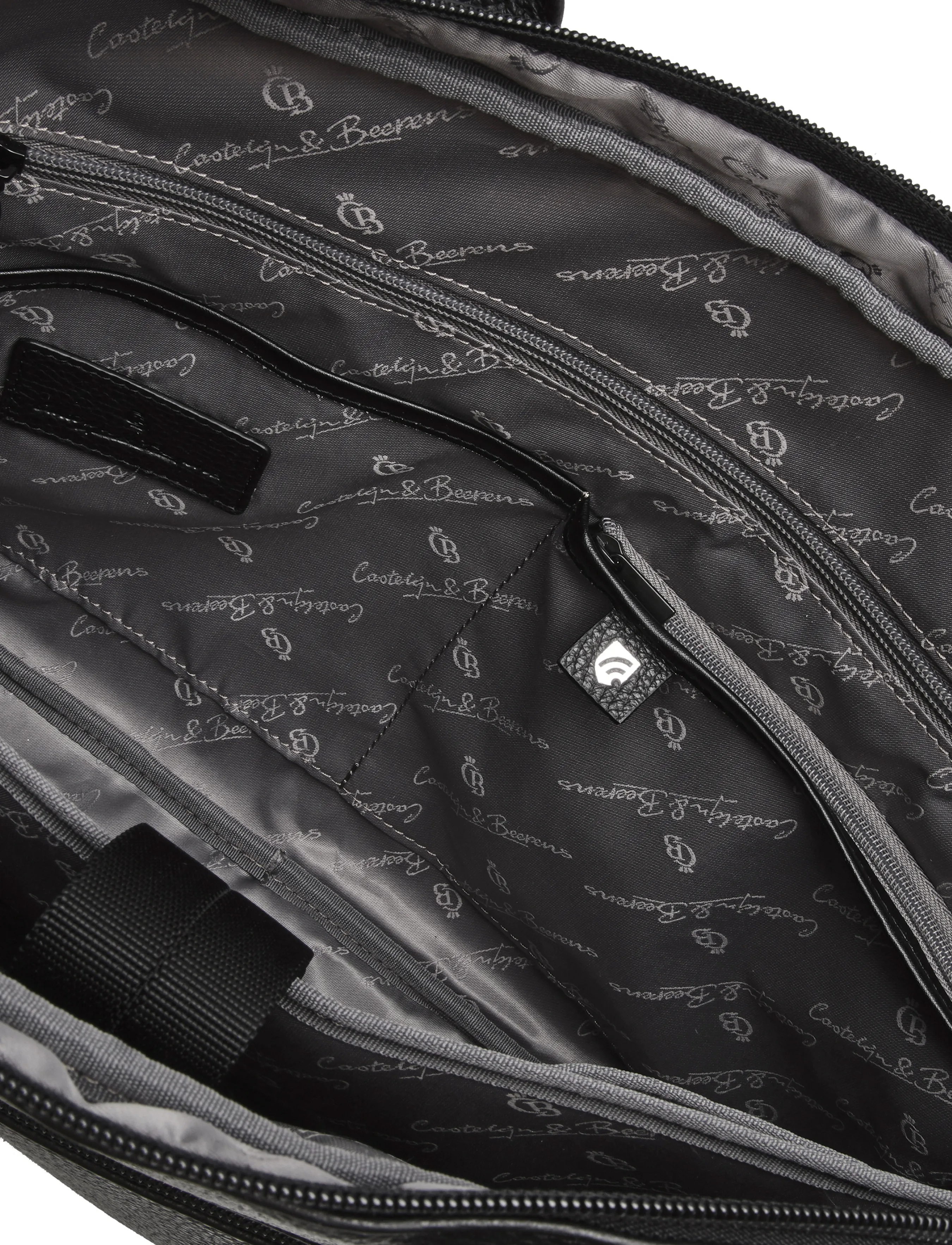 Castelijn & Beerens - CHRIS Laptop Bag 15.6" - computertasker - black - 4
