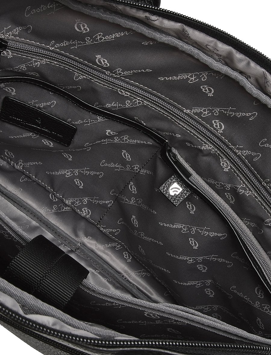 Castelijn & Beerens - CHRIS Laptop Bag 15.6" - computertasker - black - 4