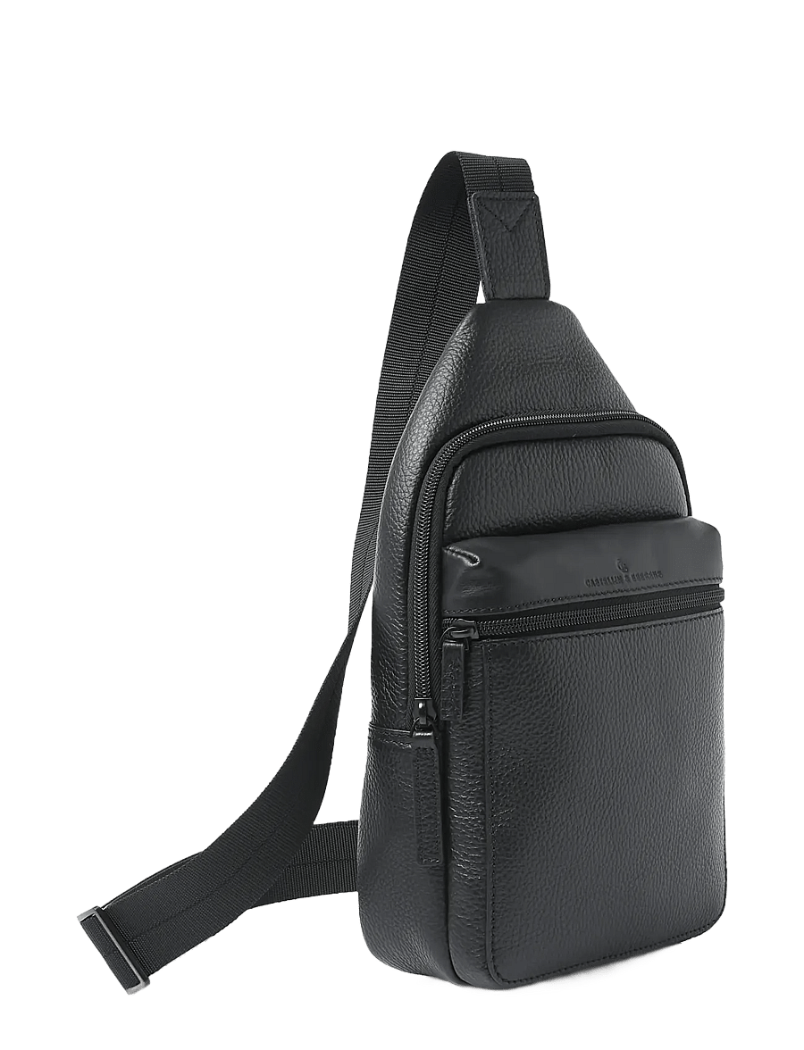 Castelijn & Beerens - ONYX Sling Bag - skuldertasker - black - 2