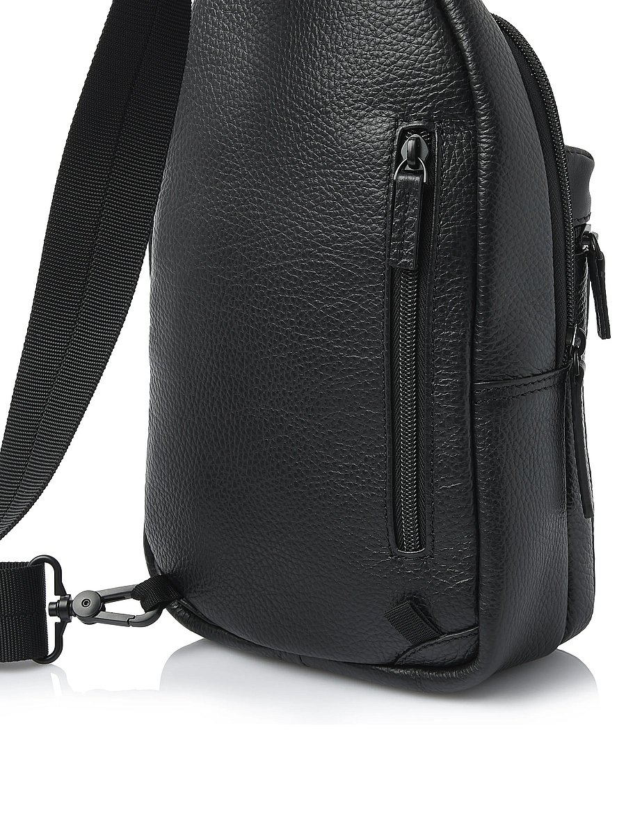 Castelijn & Beerens - ONYX Sling Bag - skuldertasker - black - 4