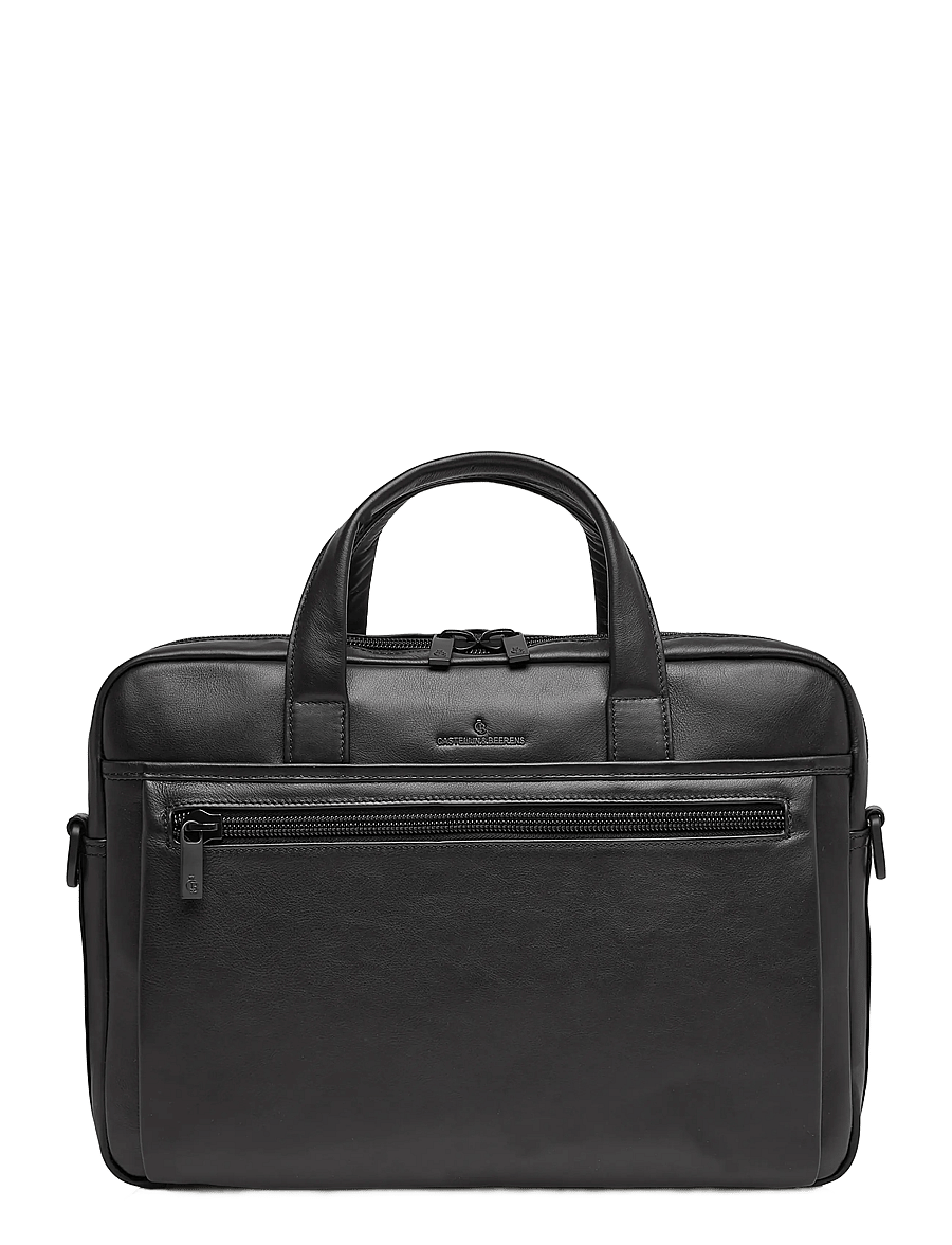Castelijn & Beerens - CHARLIE Laptop Bag 15.6" - laptopväskor - black - 0