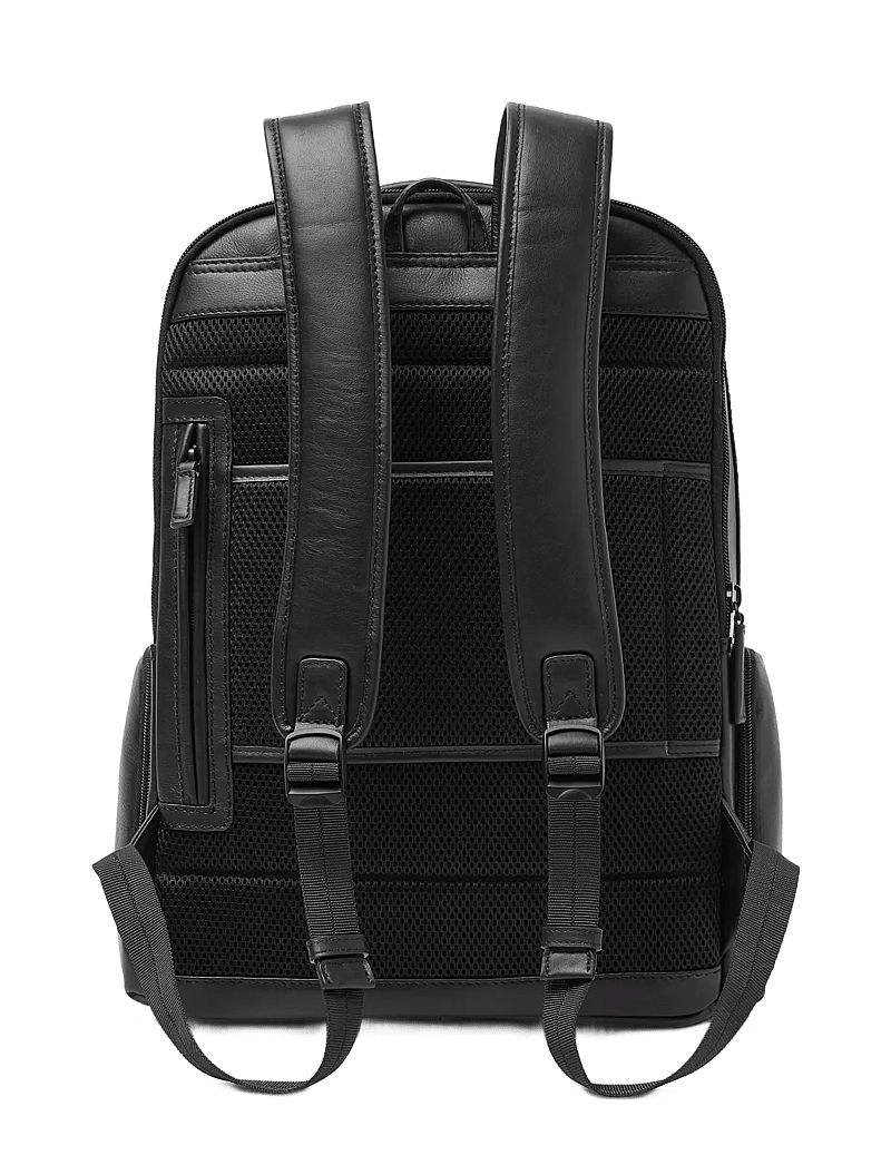 Castelijn & Beerens - UNIFORM Cabin Size Backpack 15.6" - kabinerygsække - black - 1