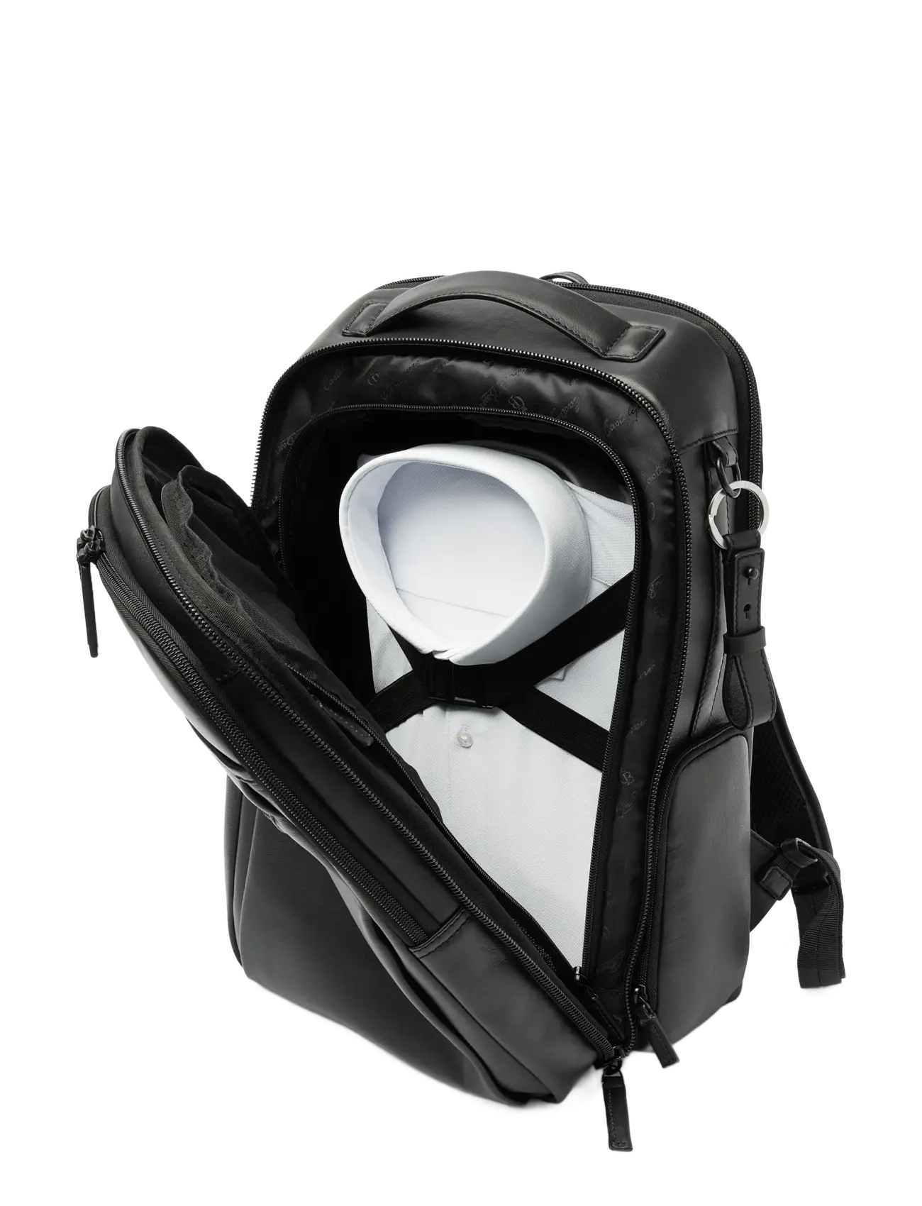 Castelijn & Beerens - UNIFORM Cabin Size Backpack 15.6" - kabinerygsække - black - 2