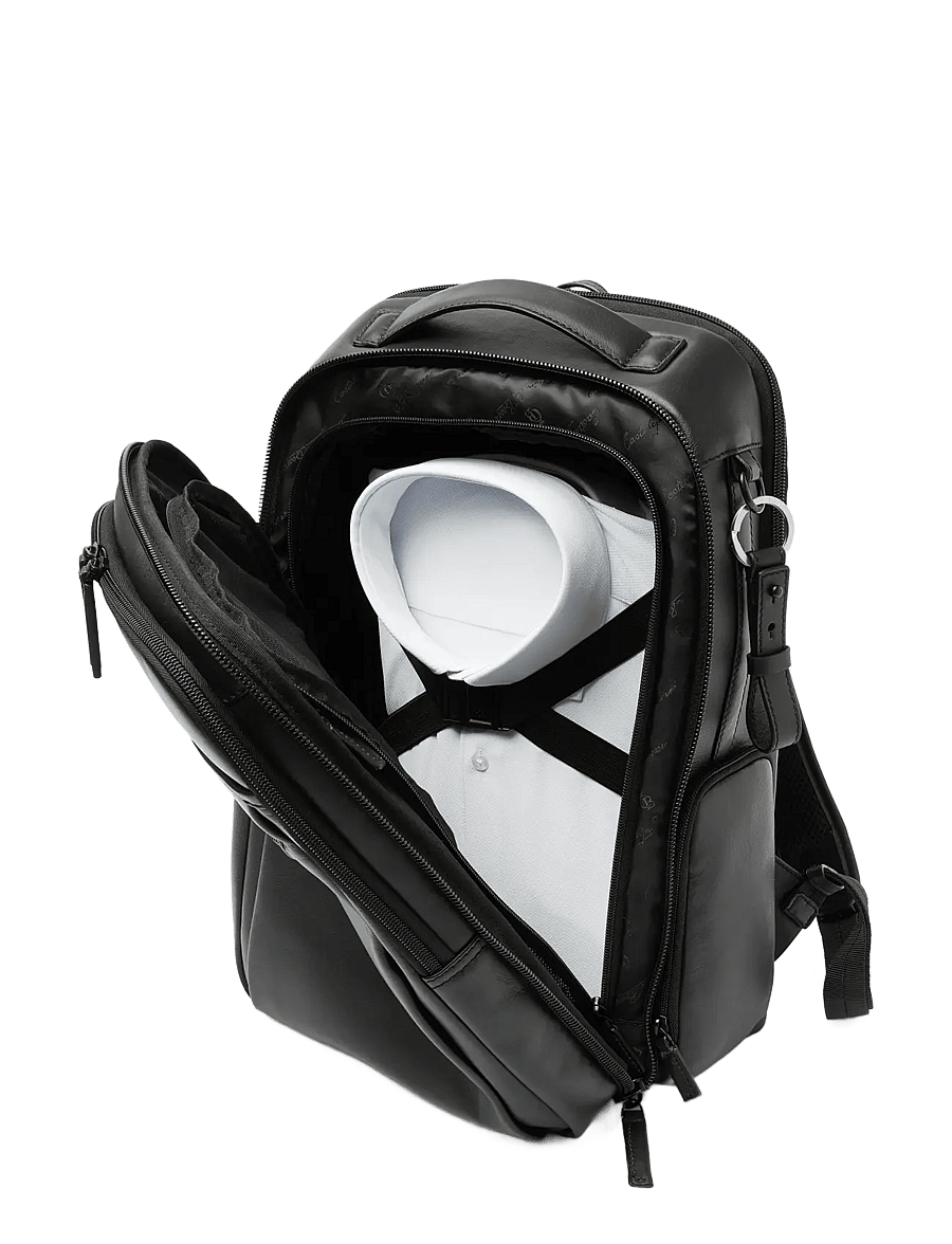 Castelijn & Beerens - UNIFORM Cabin Size Backpack 15.6" - kabinerygsække - black - 2