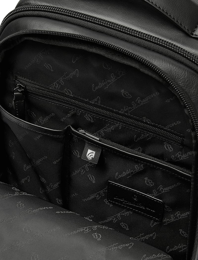 Castelijn & Beerens - UNIFORM Cabin Size Backpack 15.6" - kabinerygsække - black - 5