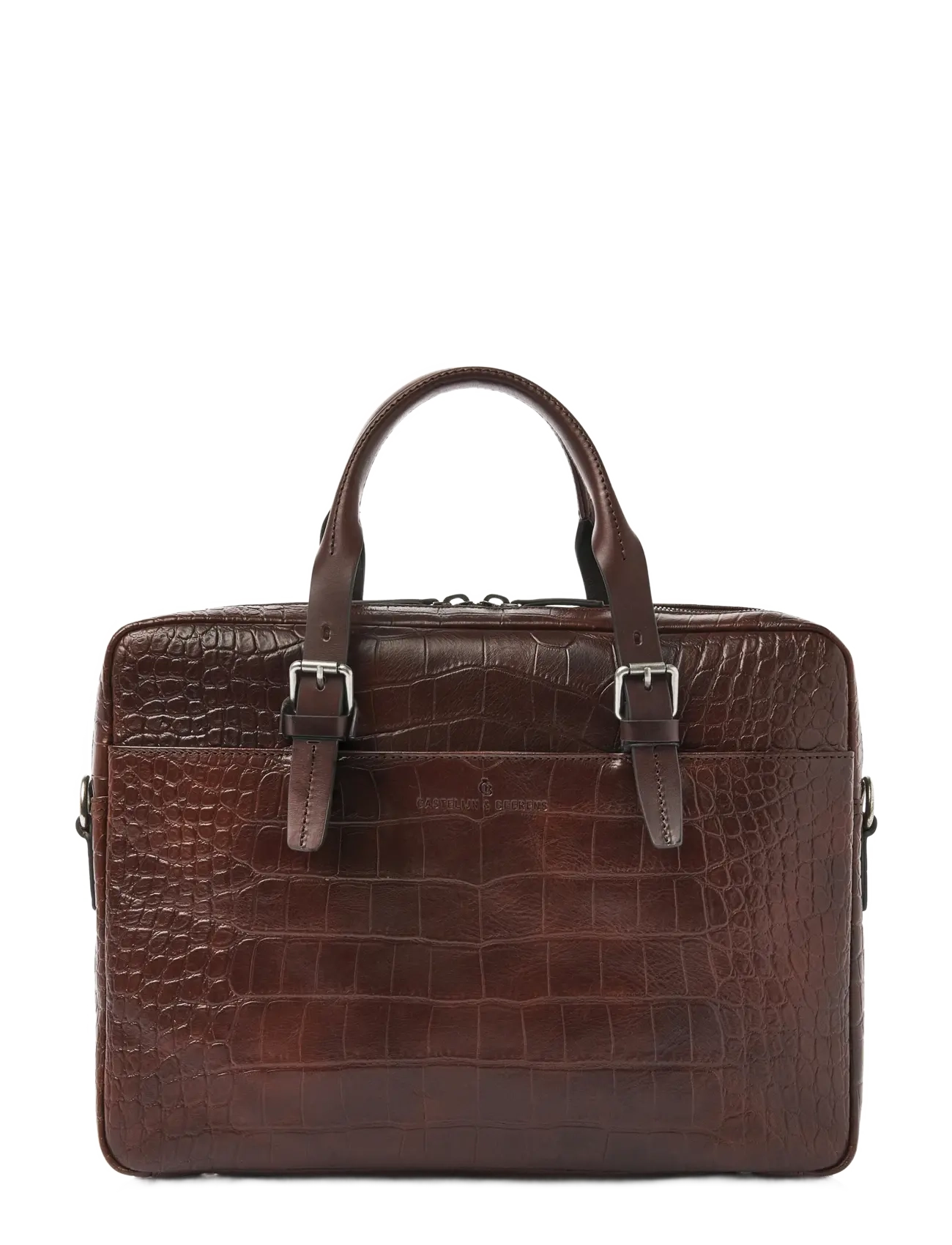 Castelijn & Beerens Jules Laptop Bag 15,6", 41X9X30 cm, Bags, Braun - Briefcases, Männerswear