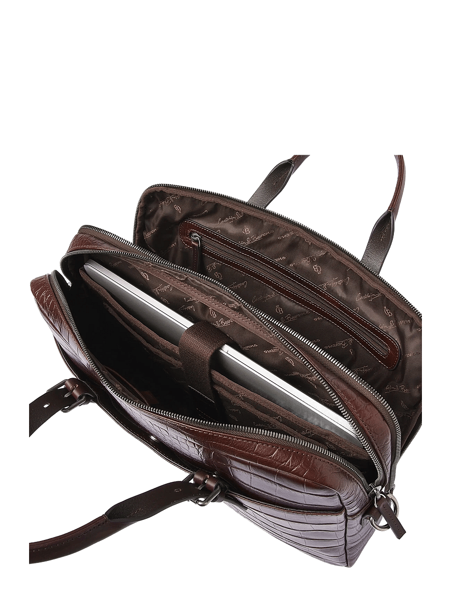Castelijn & Beerens - JULES Laptop Bag 15,6" - computertasker - mocca - 3