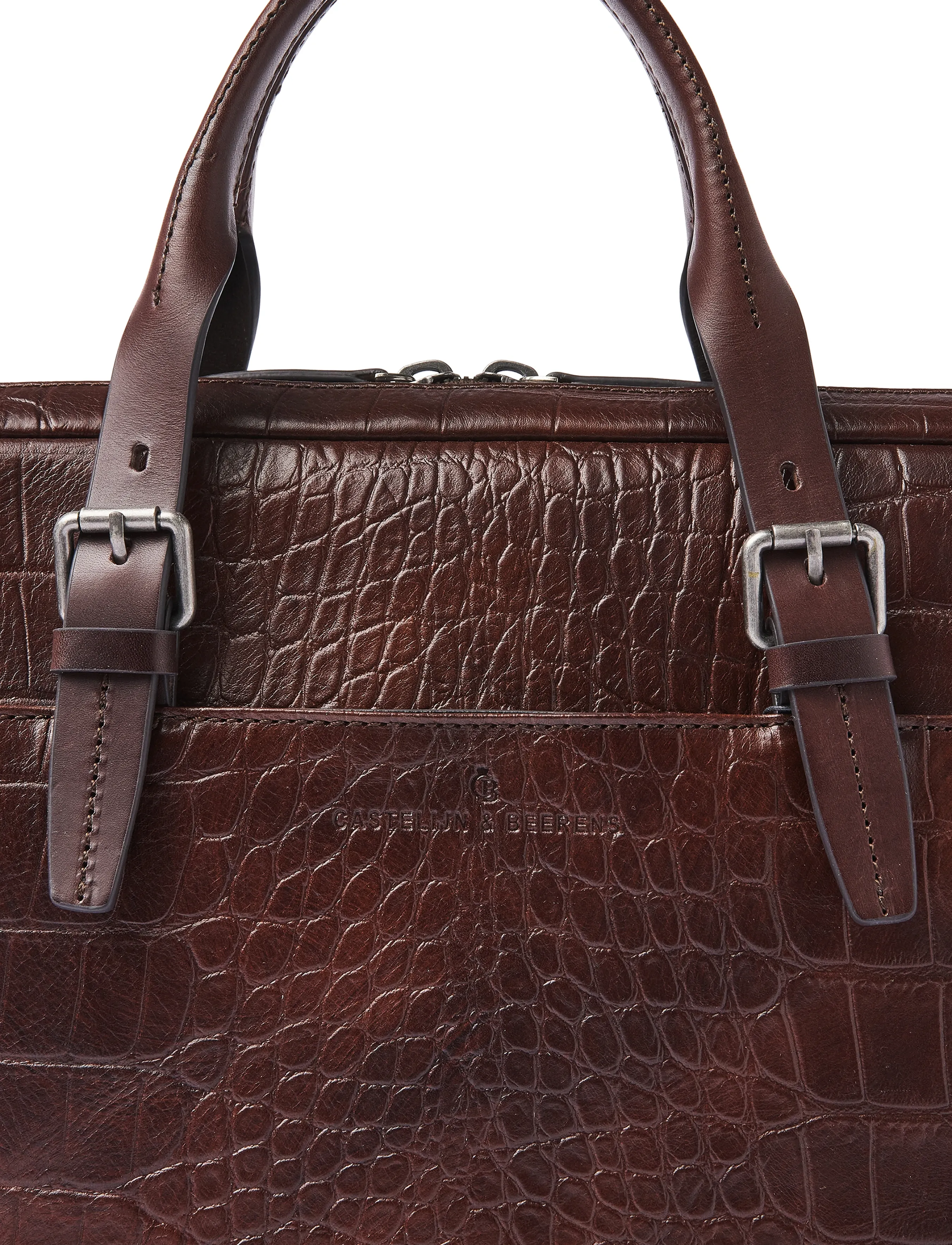 Castelijn & Beerens - JULES Laptop Bag 15,6" - computertasker - mocca - 5