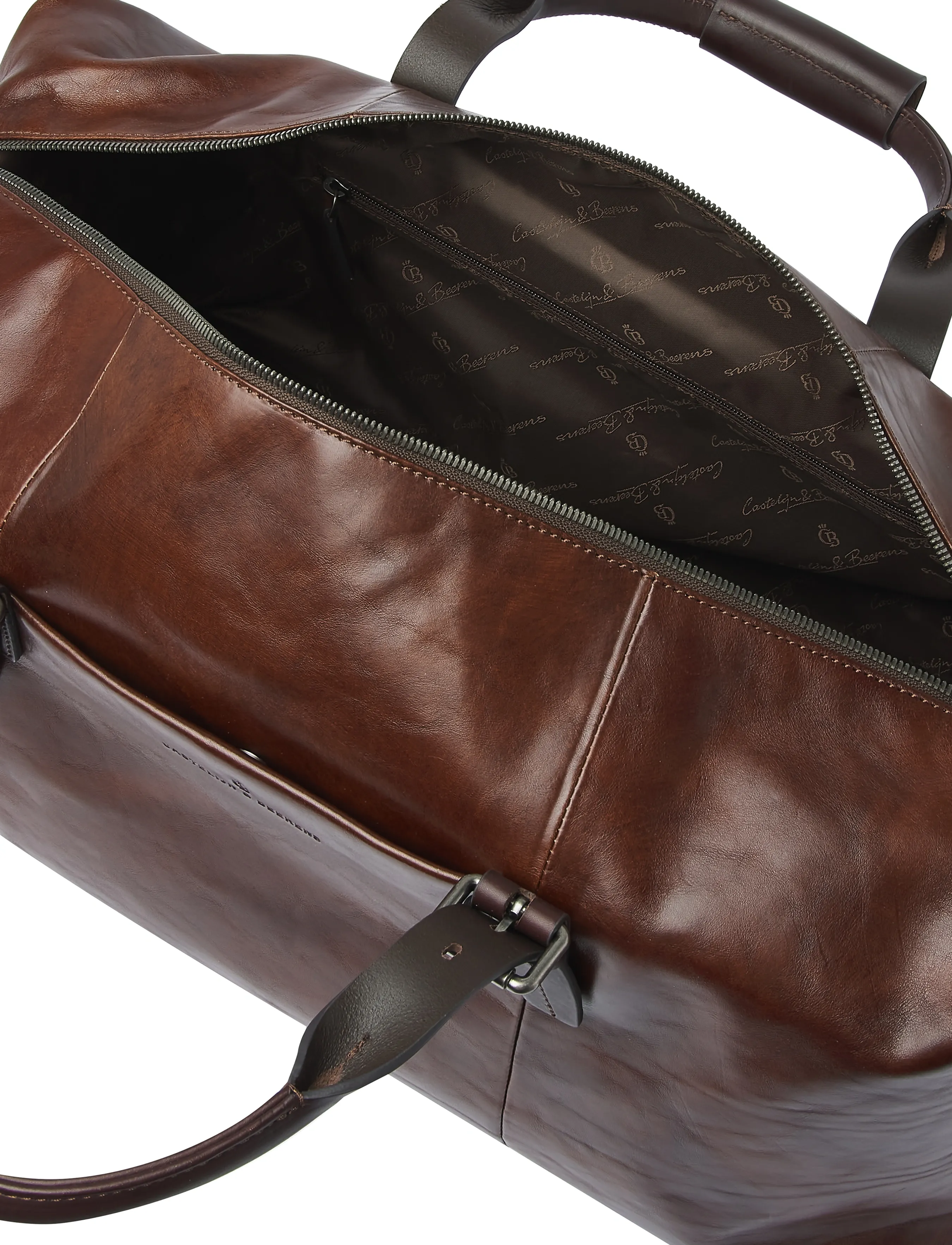 Castelijn & Beerens - RIEN Weekender - duffel bags - cognac - 4