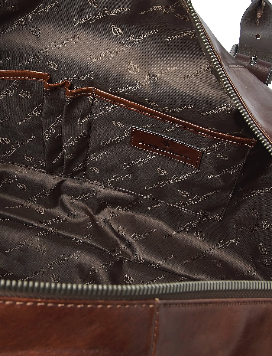 Castelijn & Beerens - RIEN Weekender - duffel bags - cognac - 5
