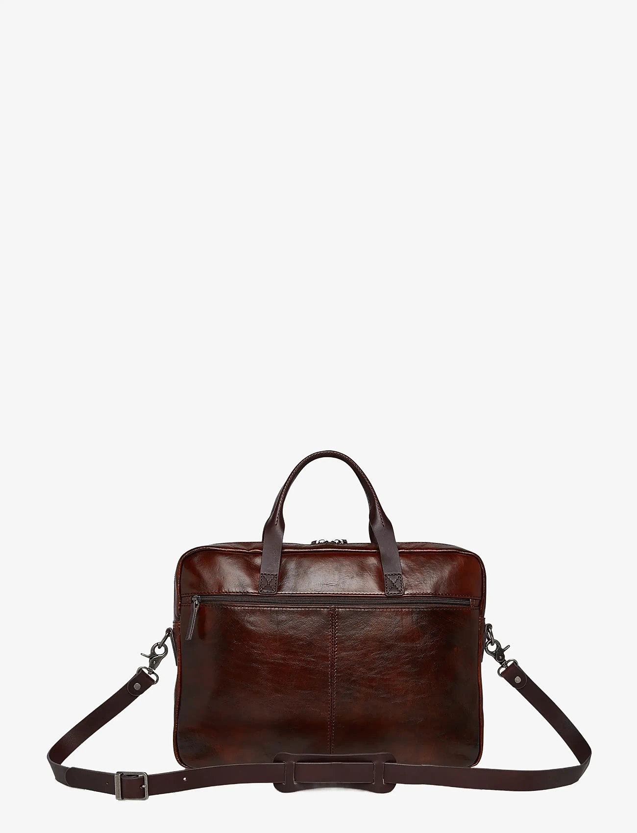Castelijn & Beerens - RIEN Laptop Bag 15.6" single zip - laptopväskor - cognac - 1