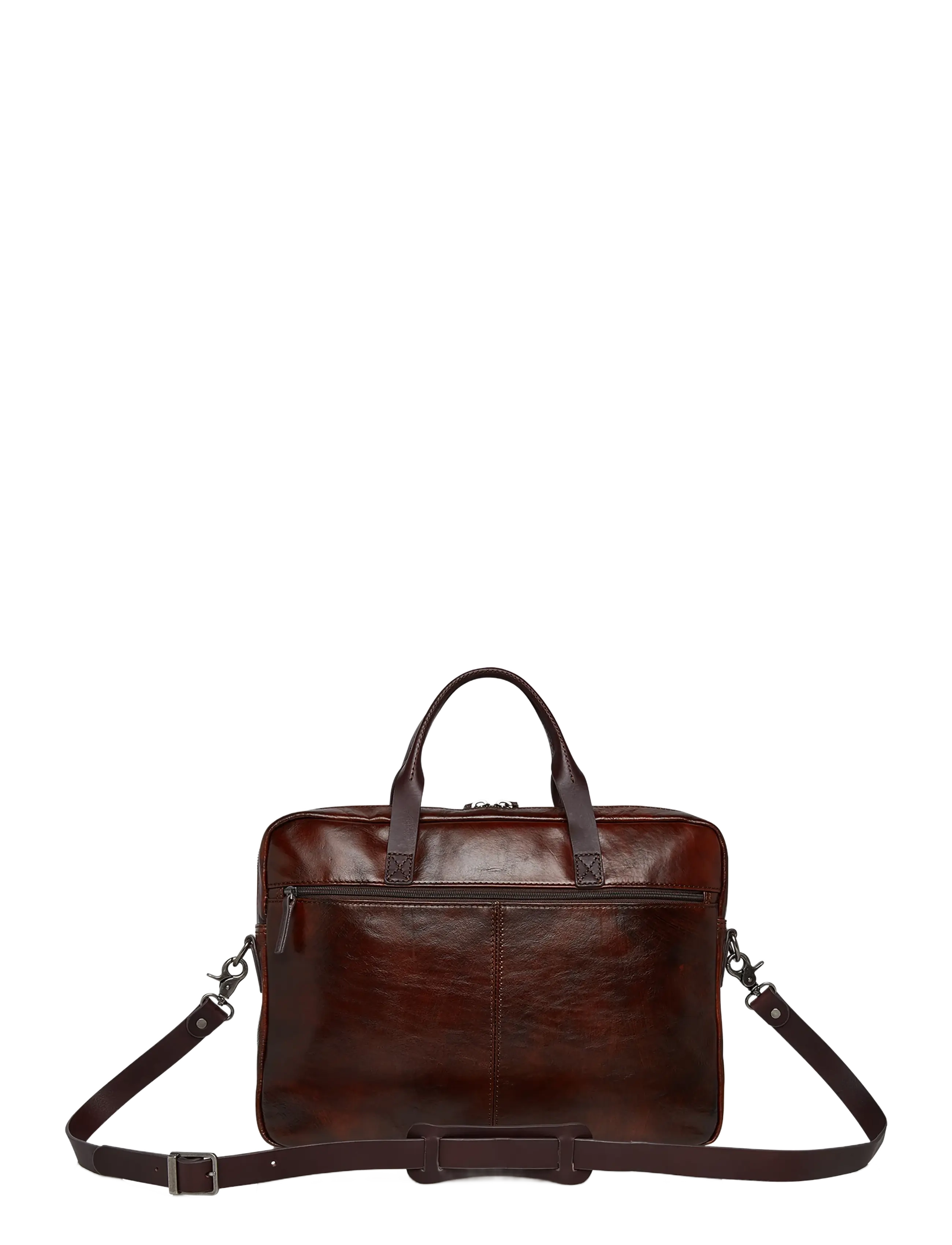 Castelijn & Beerens - RIEN Laptop Bag 15.6" single zip - computertasker - cognac - 1