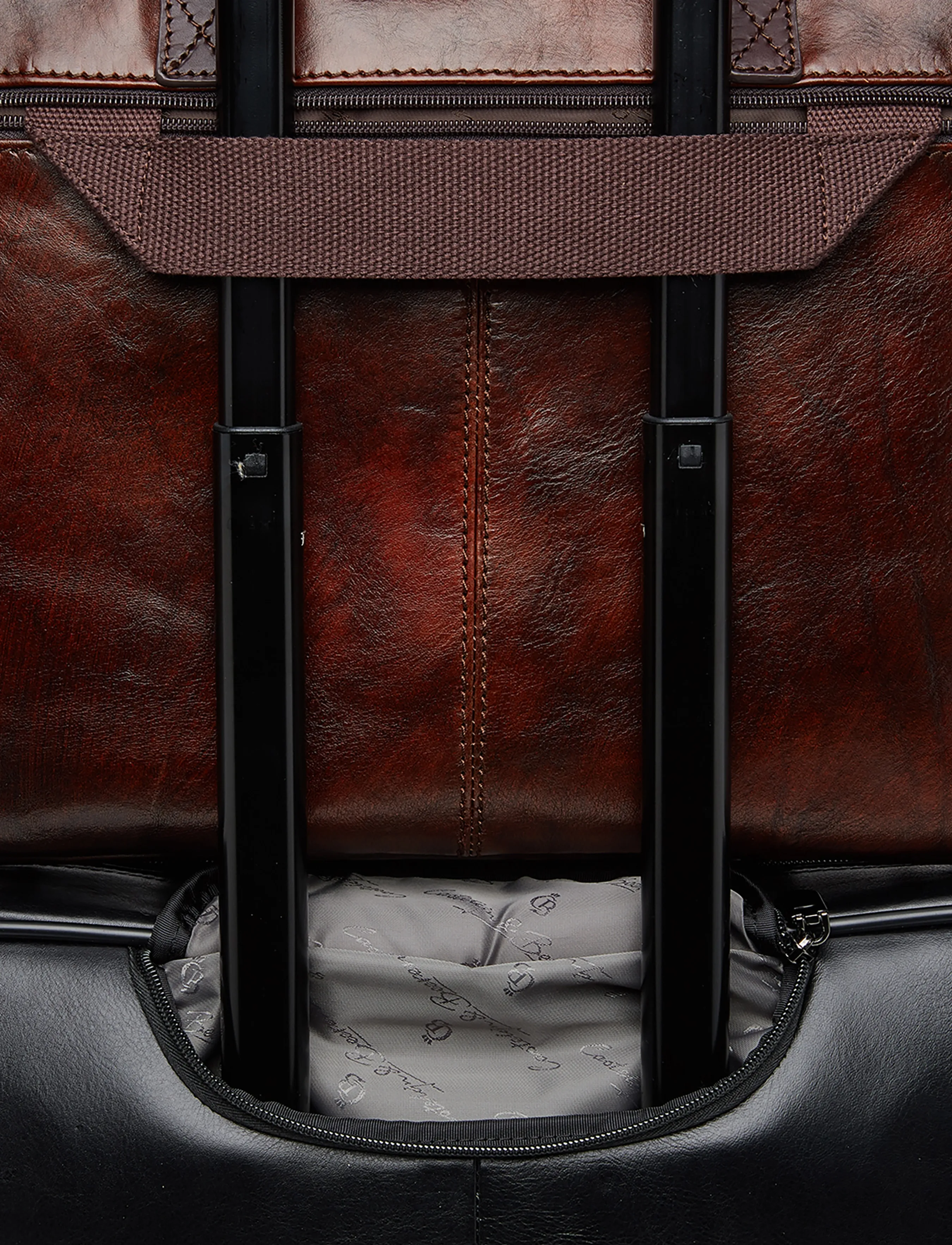 Castelijn & Beerens - RIEN Laptop Bag 15.6" single zip - computertasker - cognac - 3