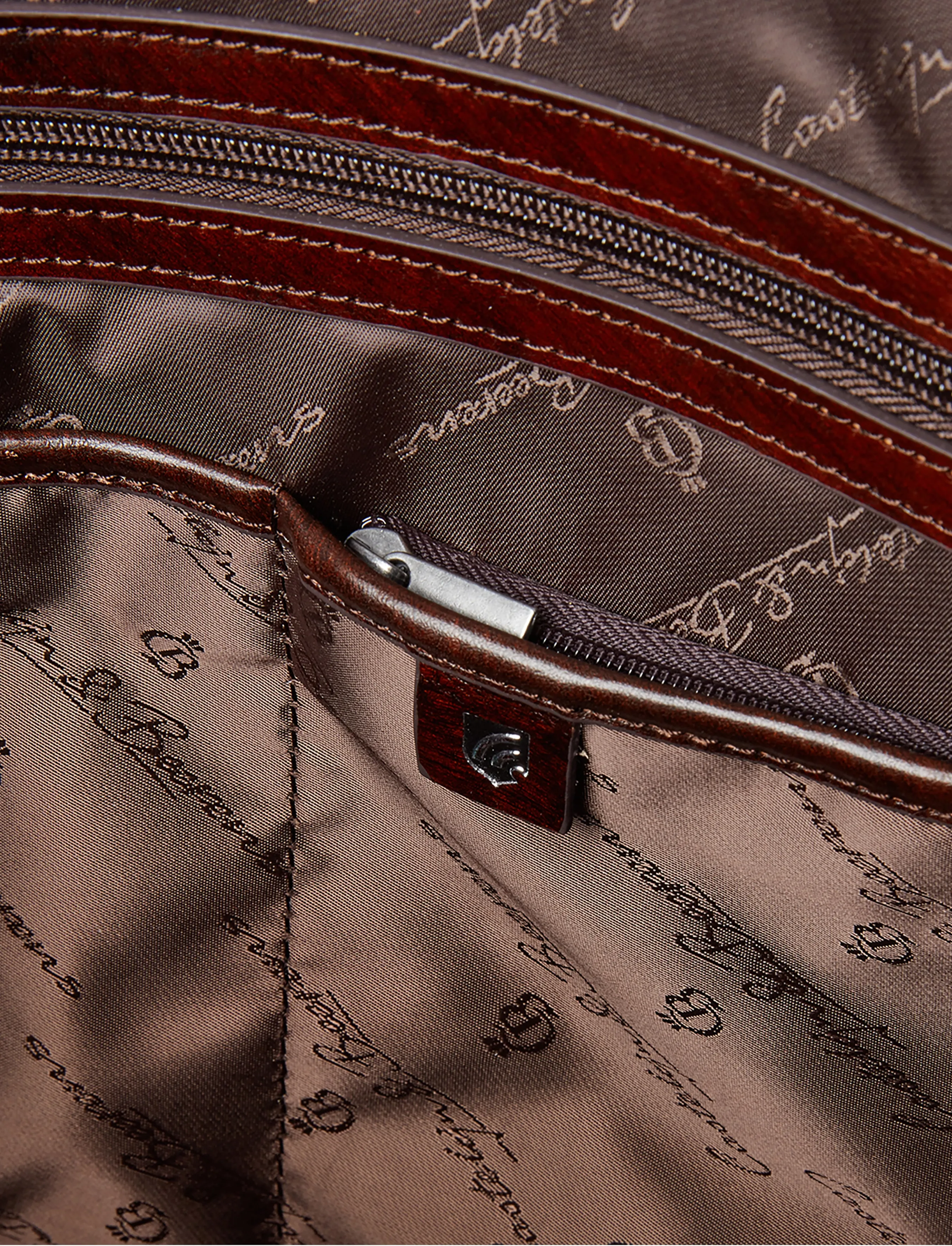 Castelijn & Beerens - RIEN Laptop Bag 15.6" single zip - computertasker - cognac - 4