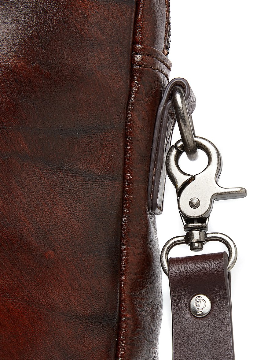 Castelijn & Beerens - RIEN Laptop Bag 15.6" single zip - computertasker - cognac - 5