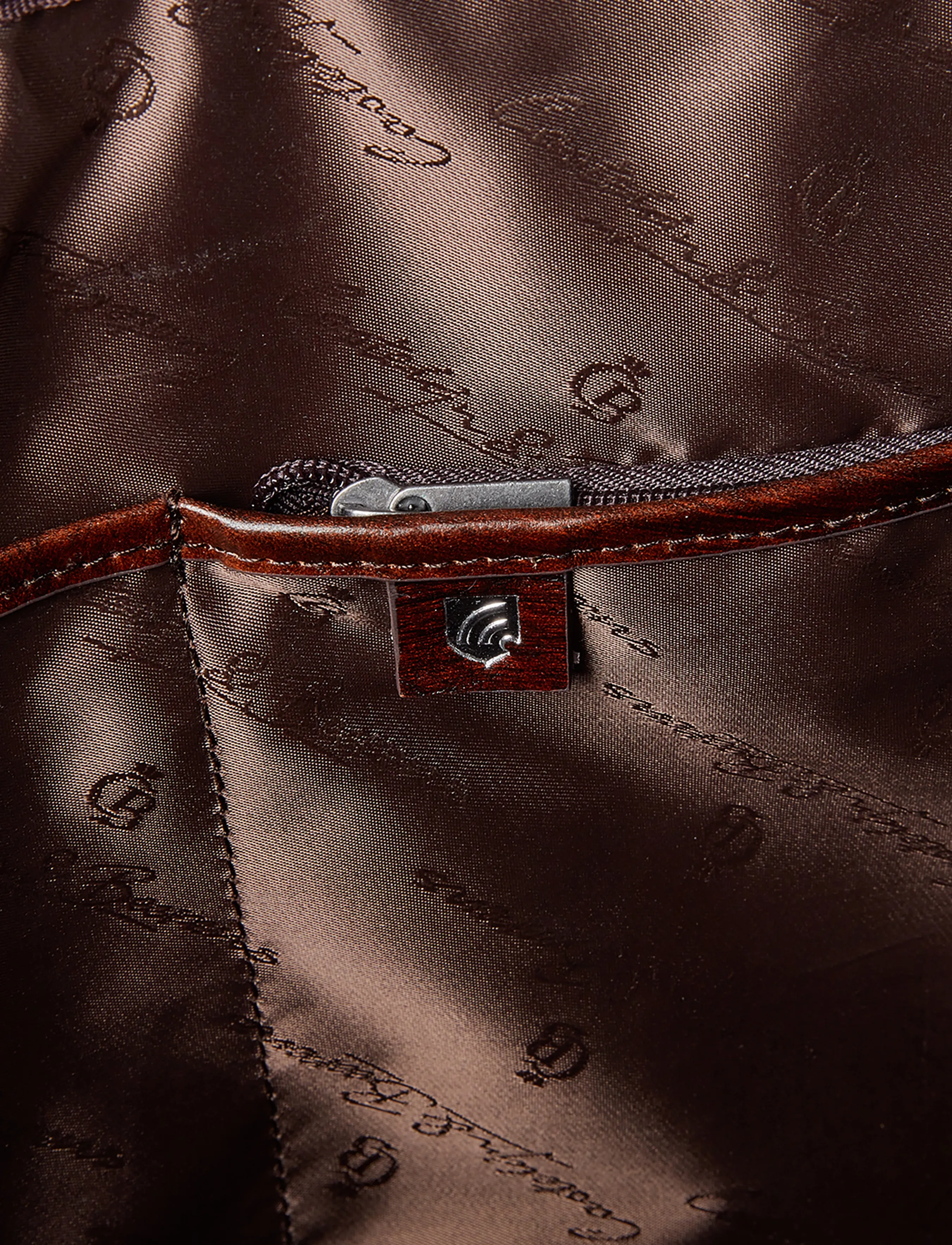 Castelijn & Beerens - RIEN Laptop Bag 15.6" double zip - laptopväskor - cognac - 2