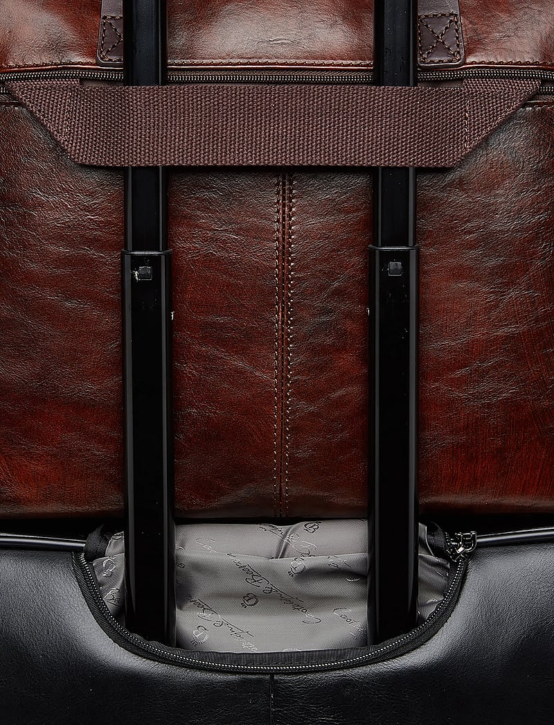 Castelijn & Beerens - RIEN Laptop Bag 15.6" double zip - computertasker - cognac - 3