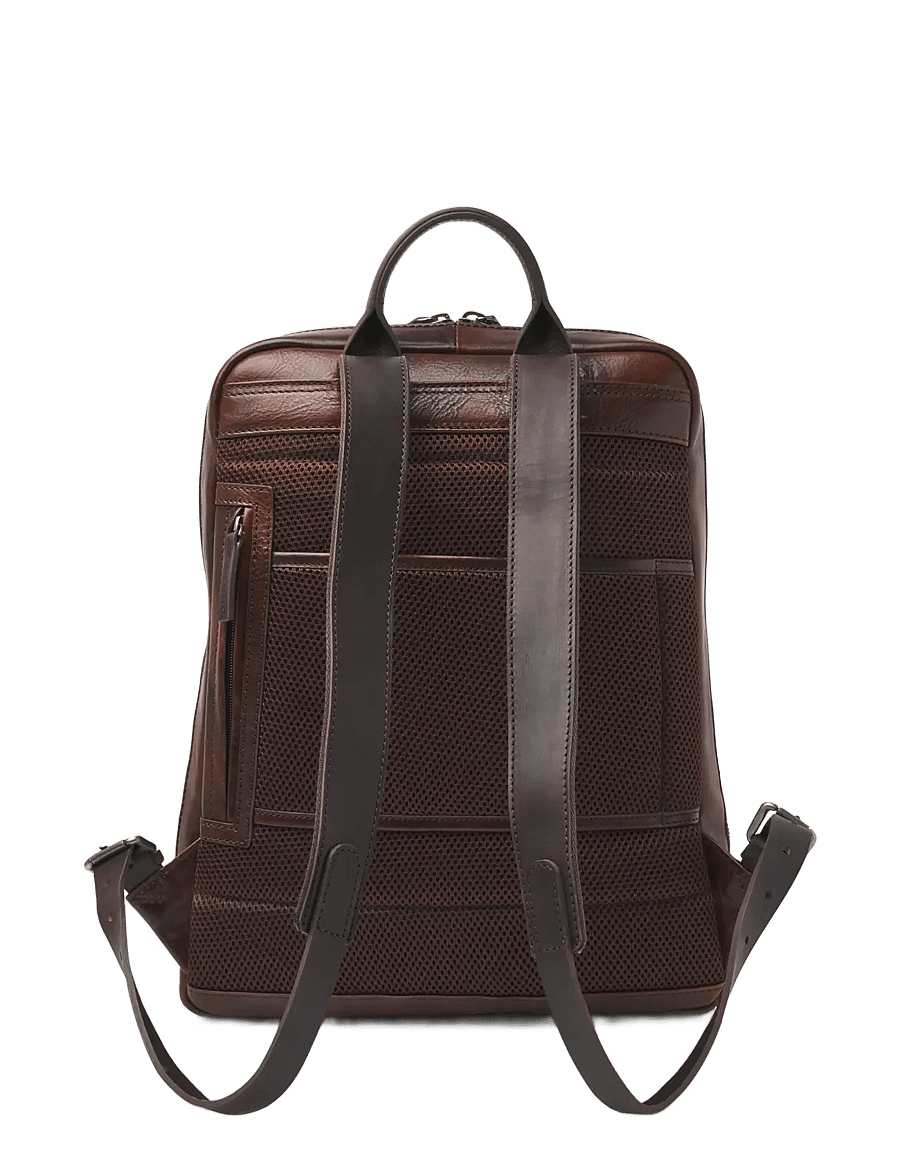 Castelijn & Beerens - RIEN Laptop Backpack 15.6" - affärsryggsäckar - cognac - 1