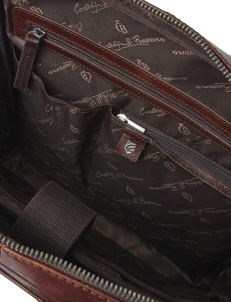 Castelijn & Beerens - RIEN Laptop Backpack 15.6" - business-rygsække - cognac - 3