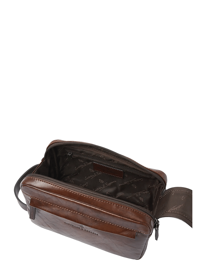 Castelijn & Beerens - RIEN Washbag - toiletry bags - cognac - 3