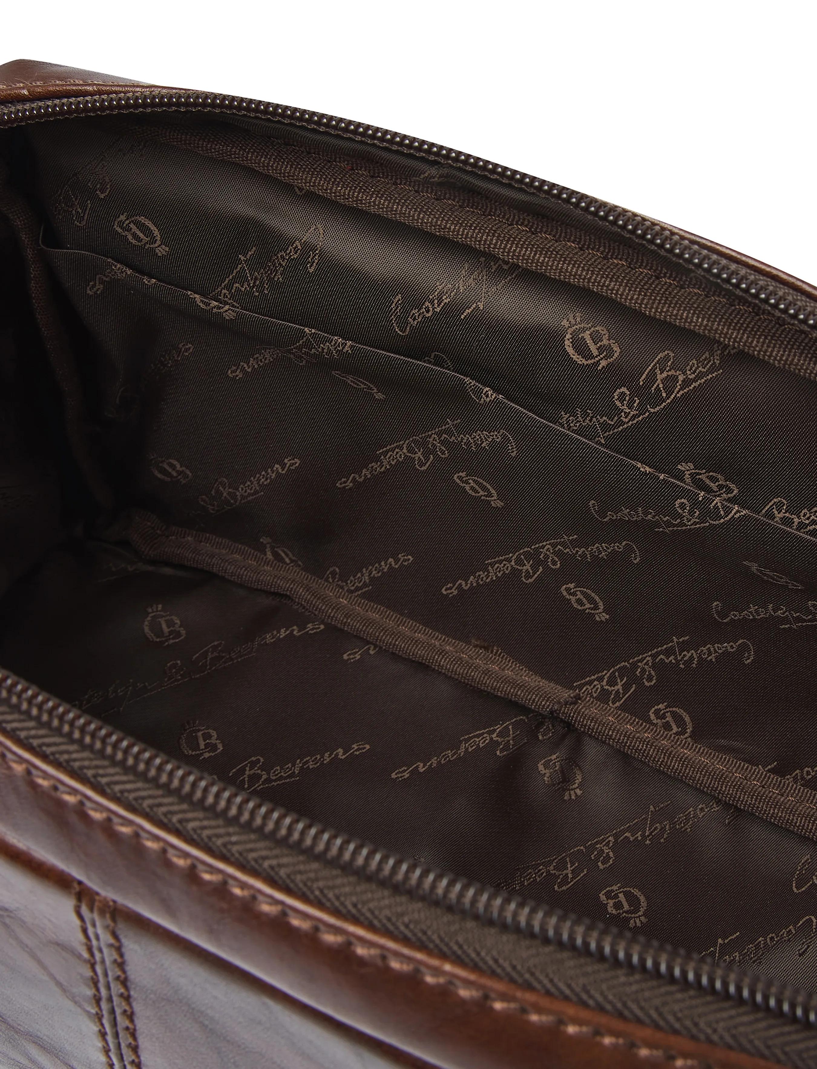 Castelijn & Beerens - RIEN Washbag - toilettasker - cognac - 5