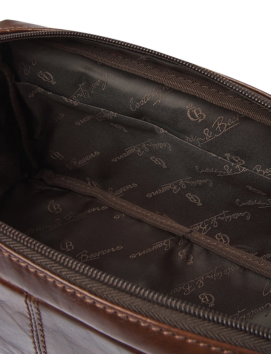 Castelijn & Beerens - RIEN Washbag - toilettasker - cognac - 5