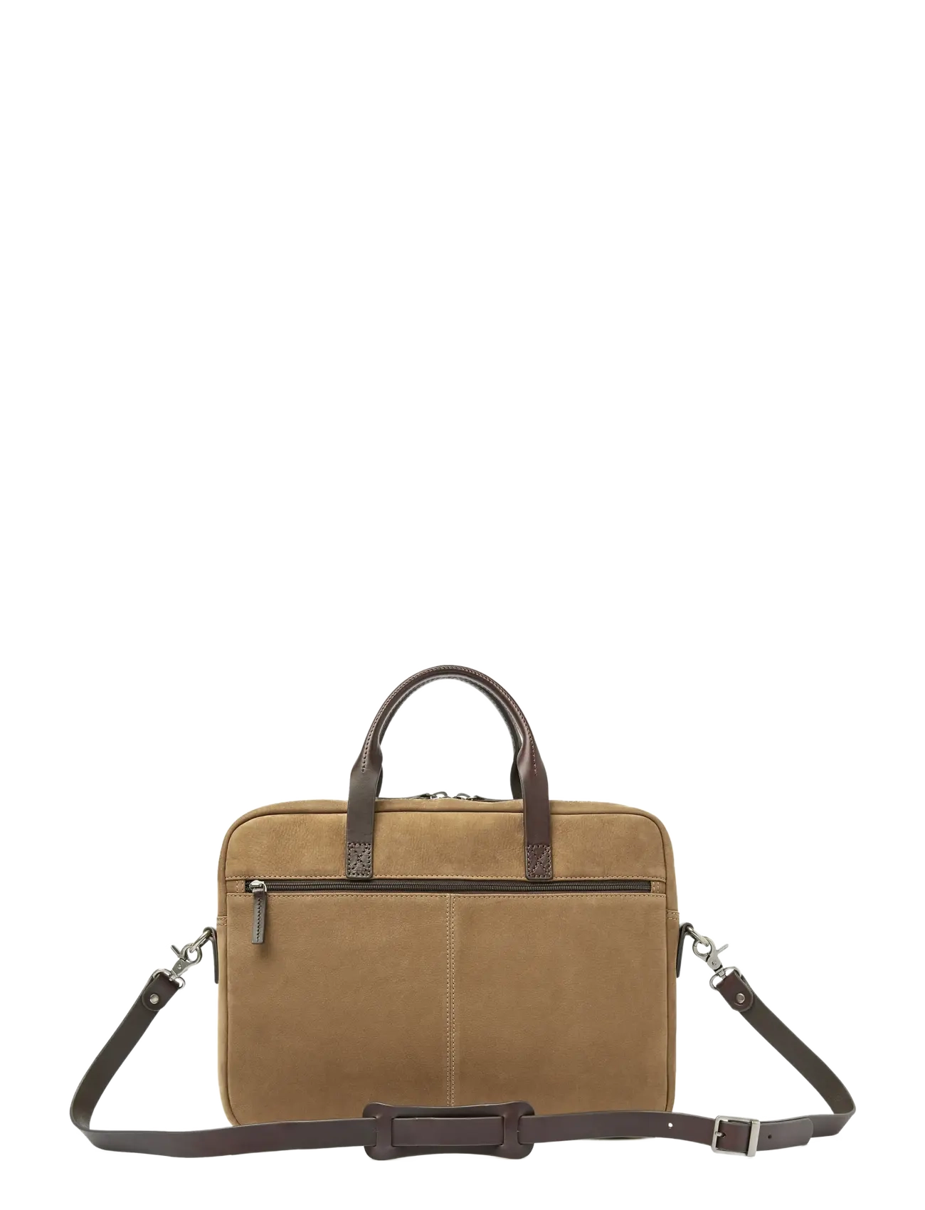 Castelijn & Beerens - NUBUCK Laptop Bag 15.6" - computertasker - taupe - 1