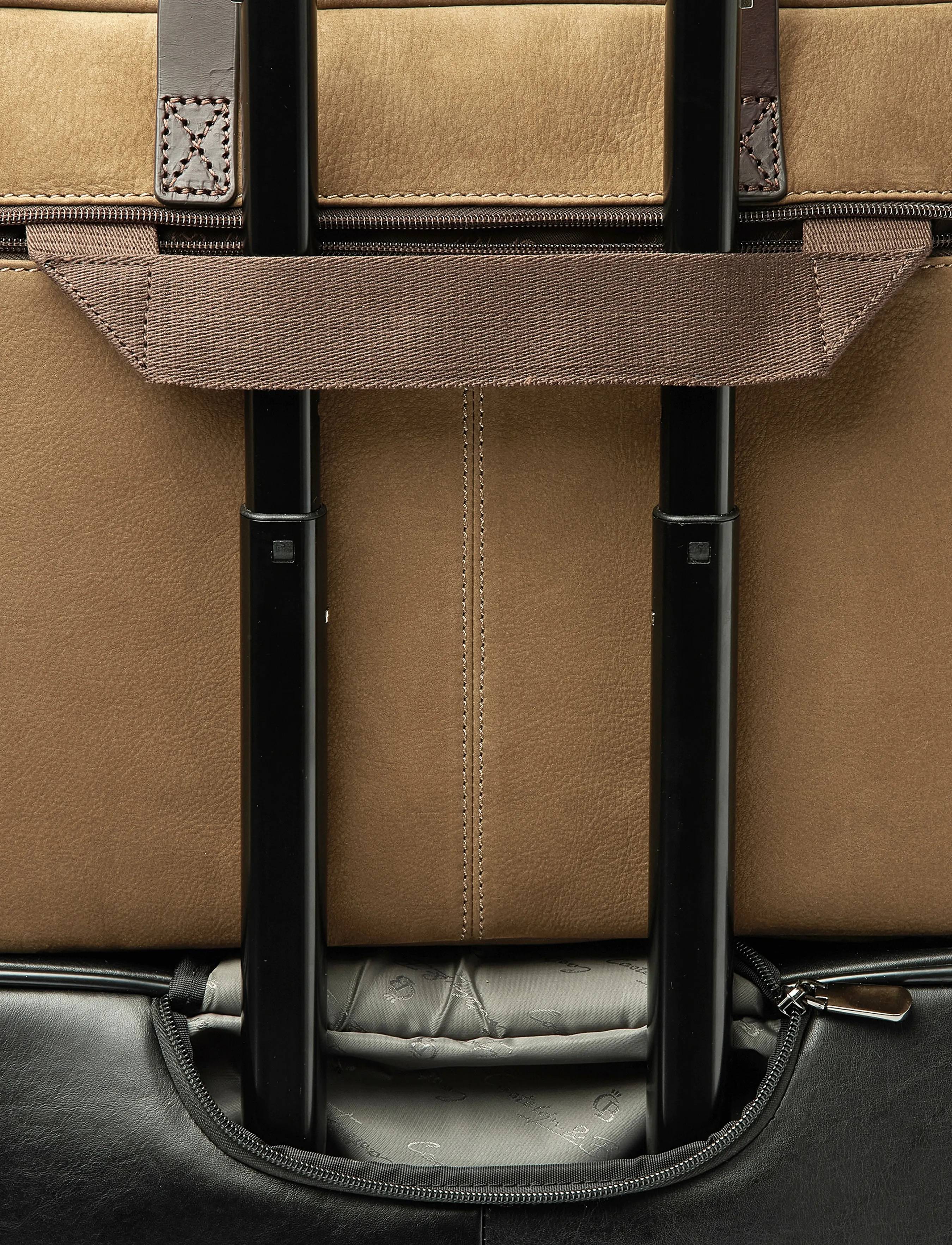 Castelijn & Beerens - NUBUCK Laptop Bag 15.6" - computertasker - taupe - 3