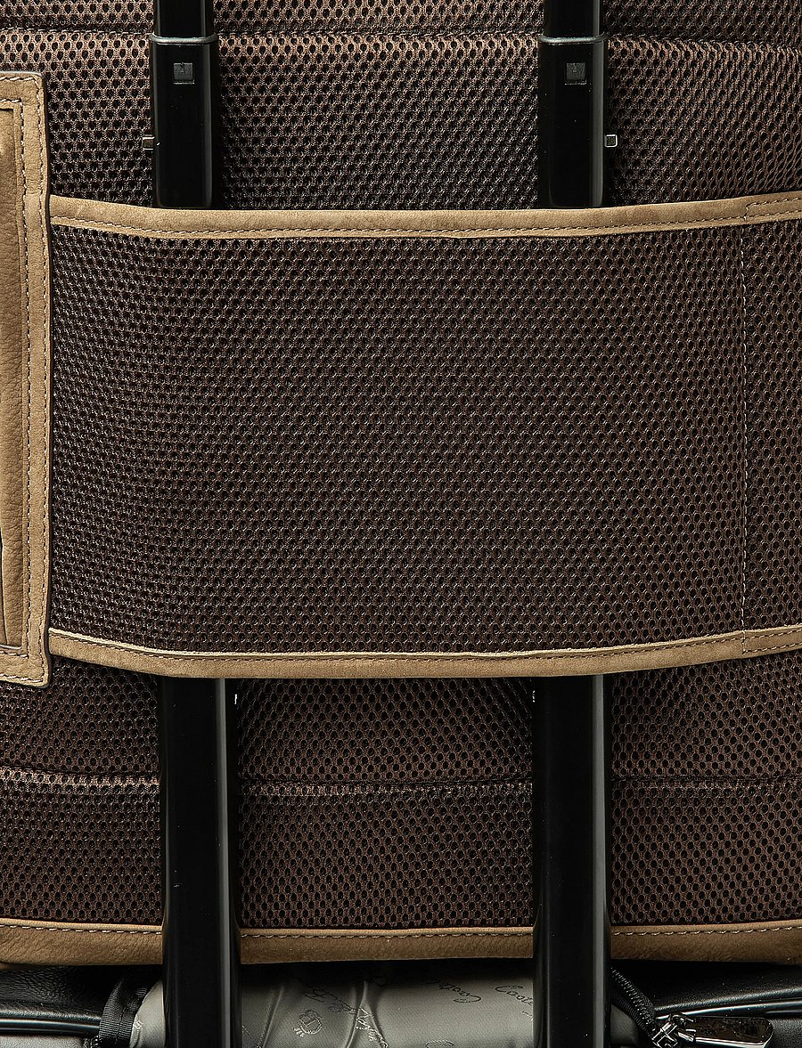 Castelijn & Beerens - NUBUCK Backpack 15.6" - affärsryggsäckar - taupe - 4