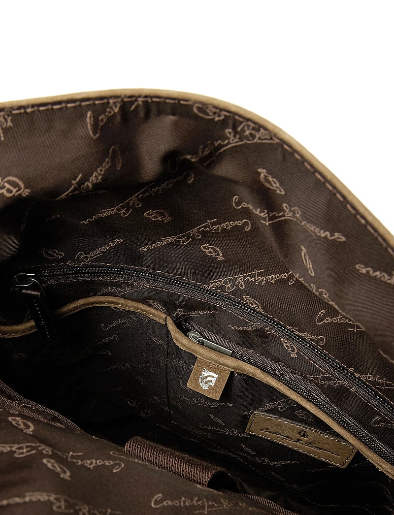 Castelijn & Beerens - NUBUCK Backpack 15.6" - business-rygsække - taupe - 5