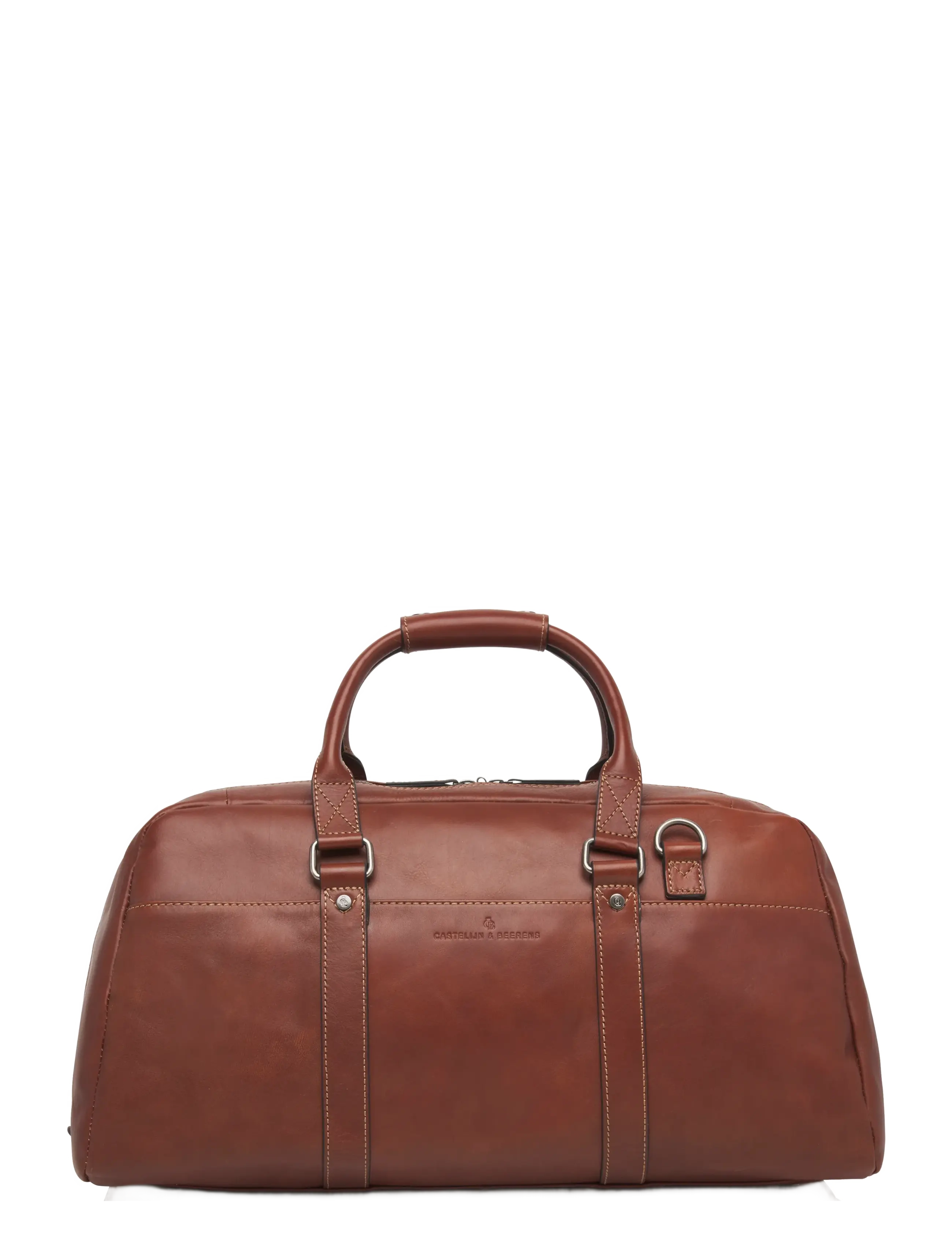 Castelijn & Beerens Verona Weekender, 55X27X26 cm, Brown, Weekend Bags > Duffel Bags, Herre