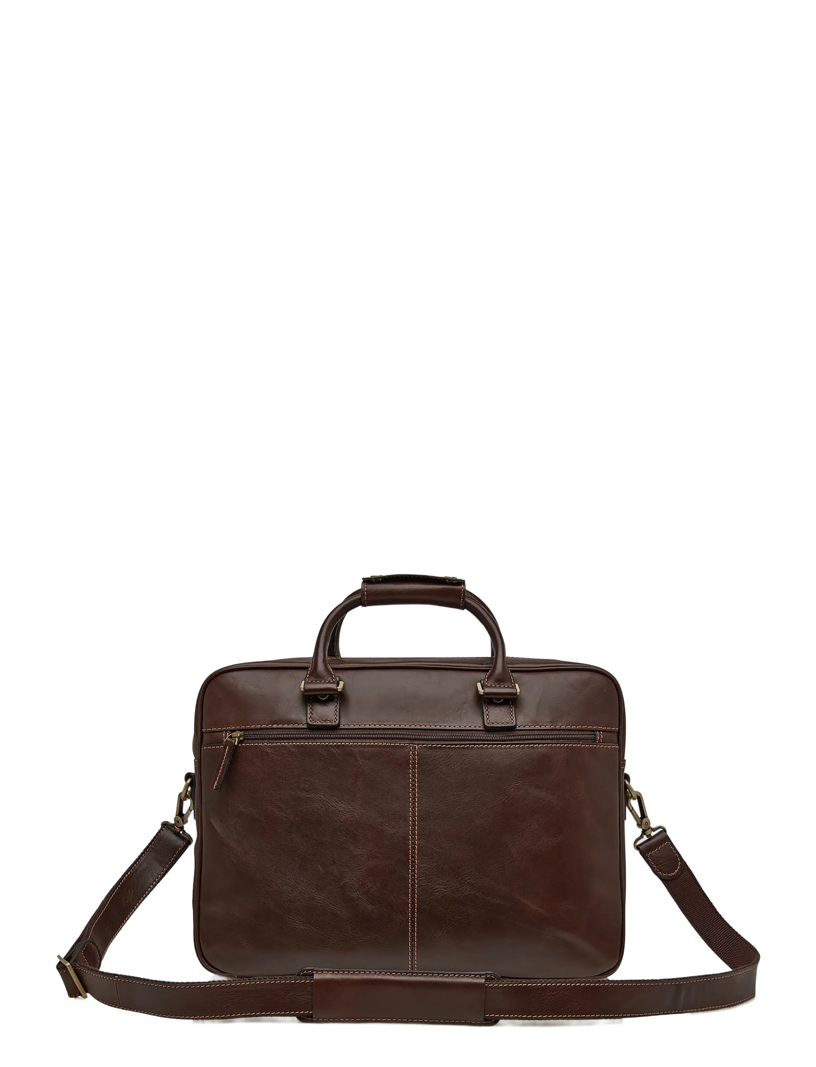 Castelijn & Beerens - VERONA Laptop Bag 15.6" single zip - laptopväskor - mocca - 1