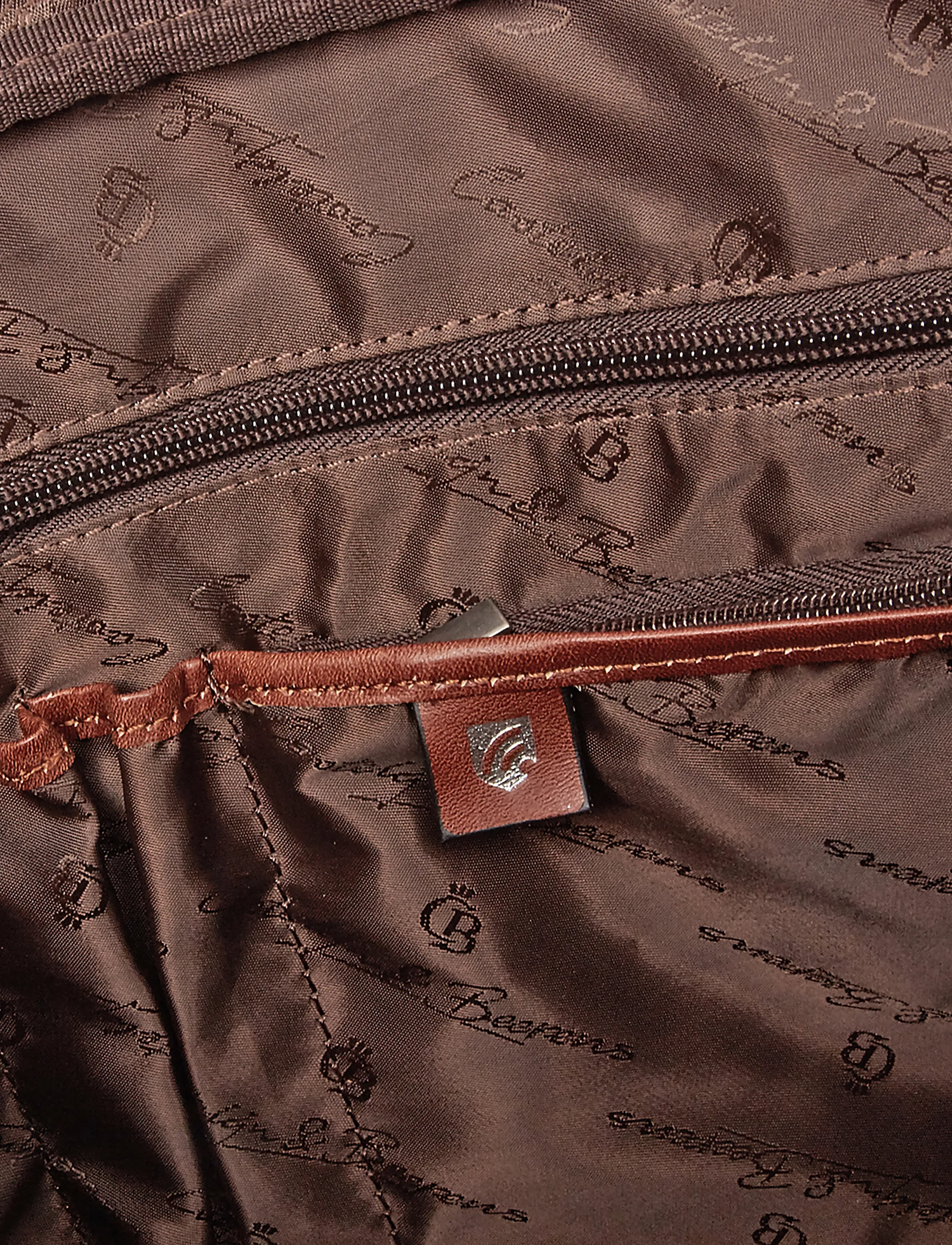 Castelijn & Beerens - VERONA Laptop Bag 15.6" double zip - computertasker - light brown - 4