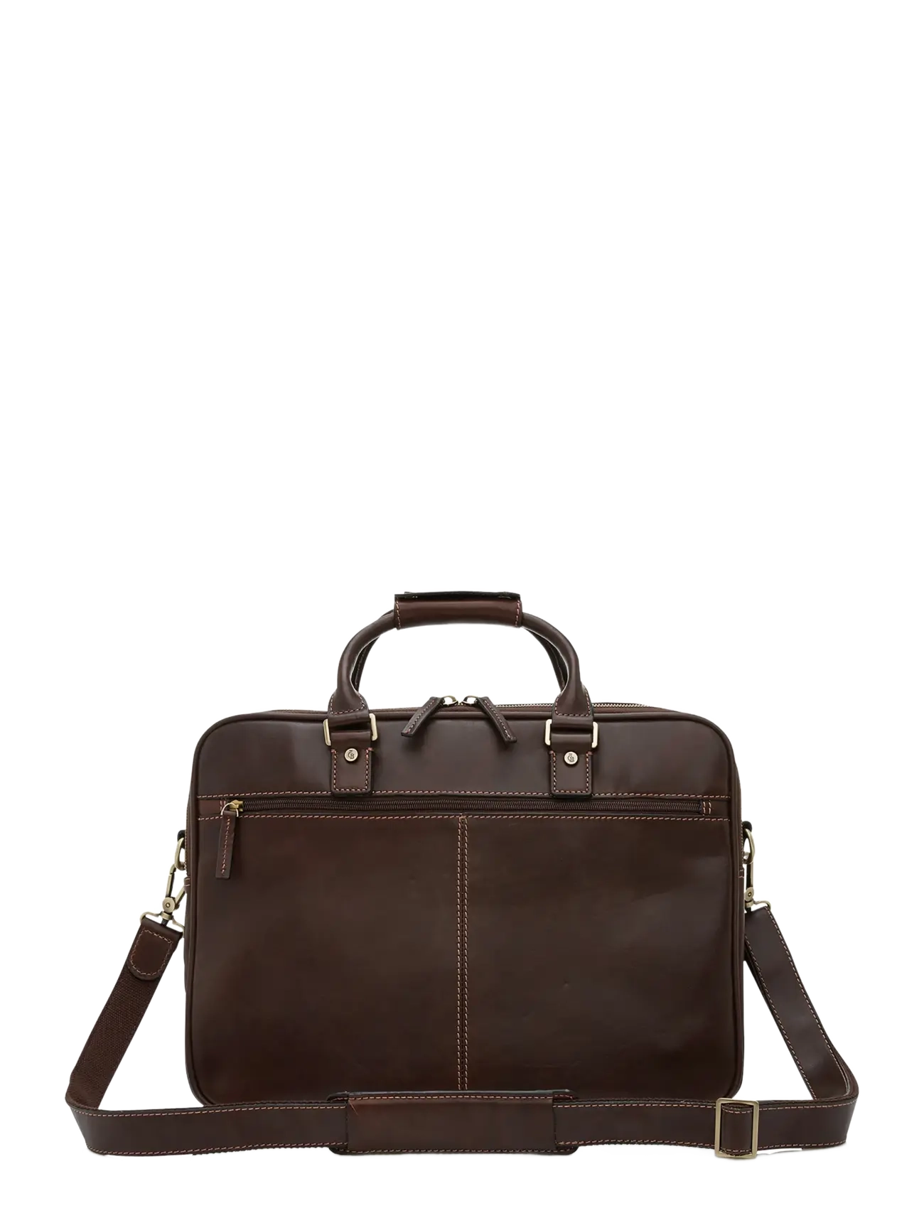 Castelijn & Beerens - VERONA Laptop Bag 15.6" double zip - tietokonelaukut - mocca - 1