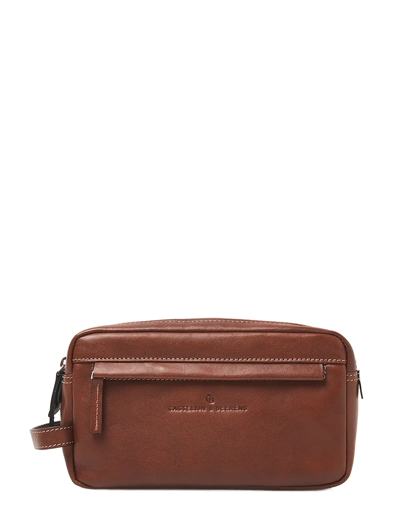 Castelijn & Beerens - VERONA Washbag - toilettasker - light brown - 0