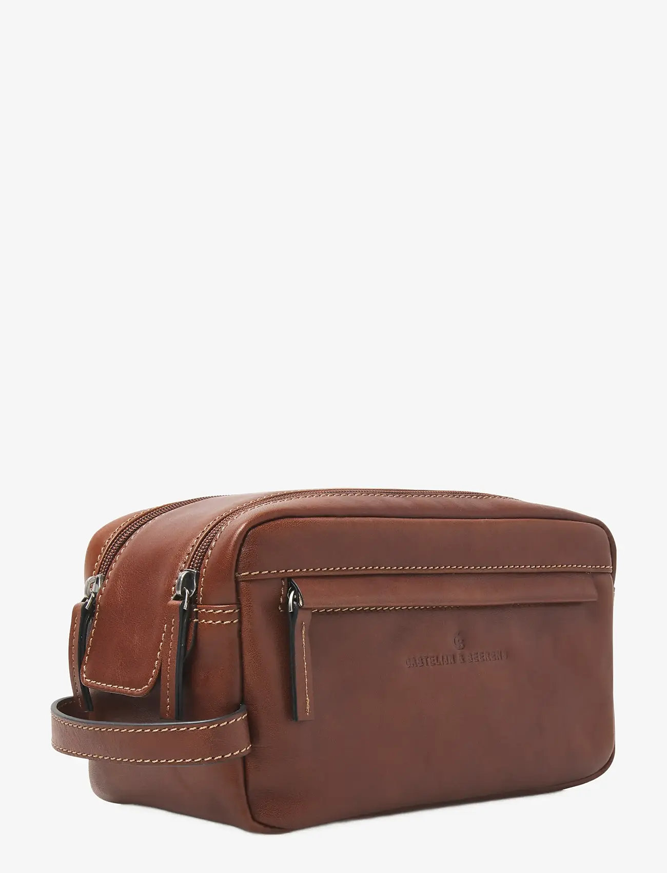 Castelijn & Beerens - VERONA Washbag - toilettasker - light brown - 2