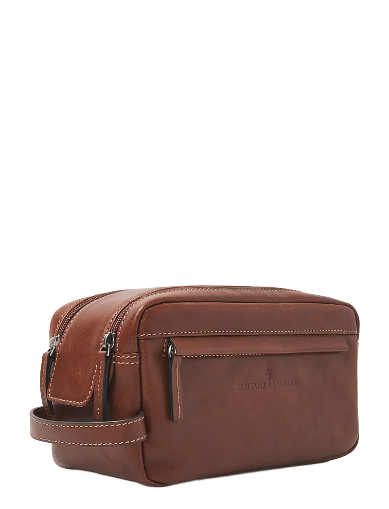 Castelijn & Beerens - VERONA Washbag - toilettasker - light brown - 2