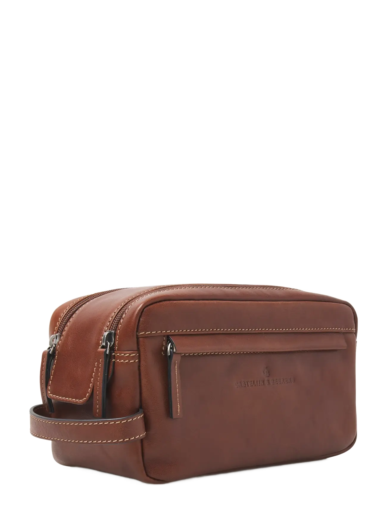 Castelijn & Beerens - VERONA Washbag - toalettmapper - light brown - 2