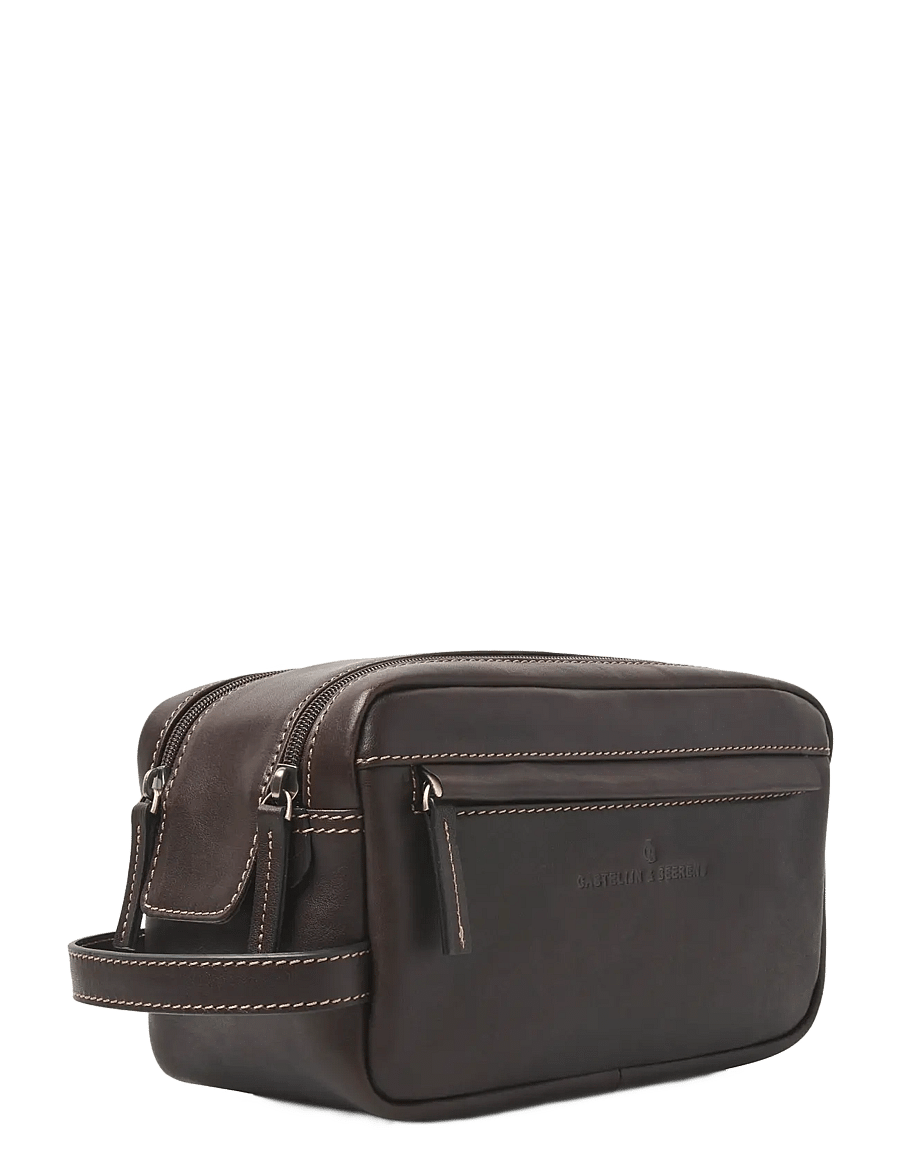 Castelijn & Beerens - VERONA Washbag - toilettasker - mocca - 2