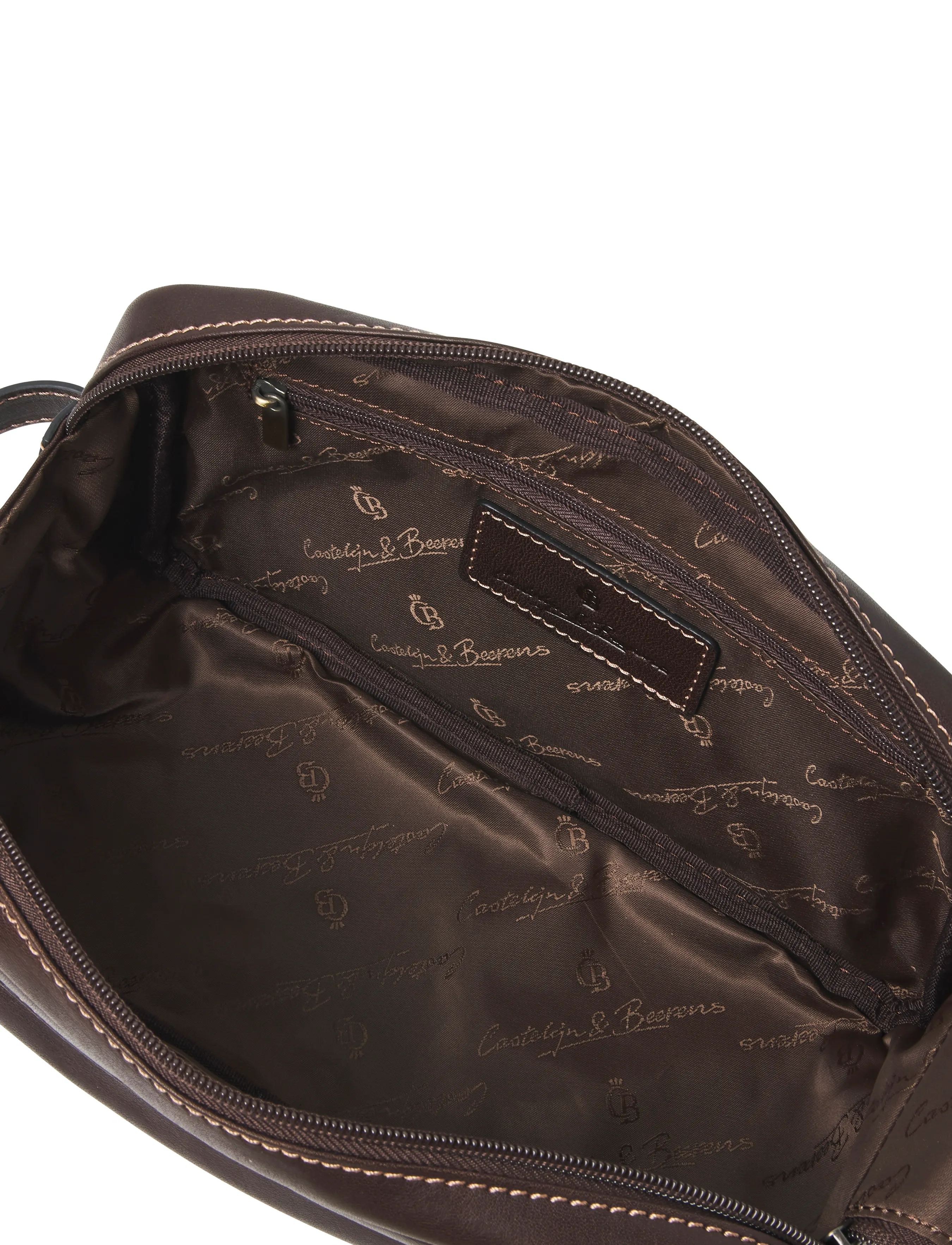 Castelijn & Beerens - VERONA Washbag - toilettasker - mocca - 4
